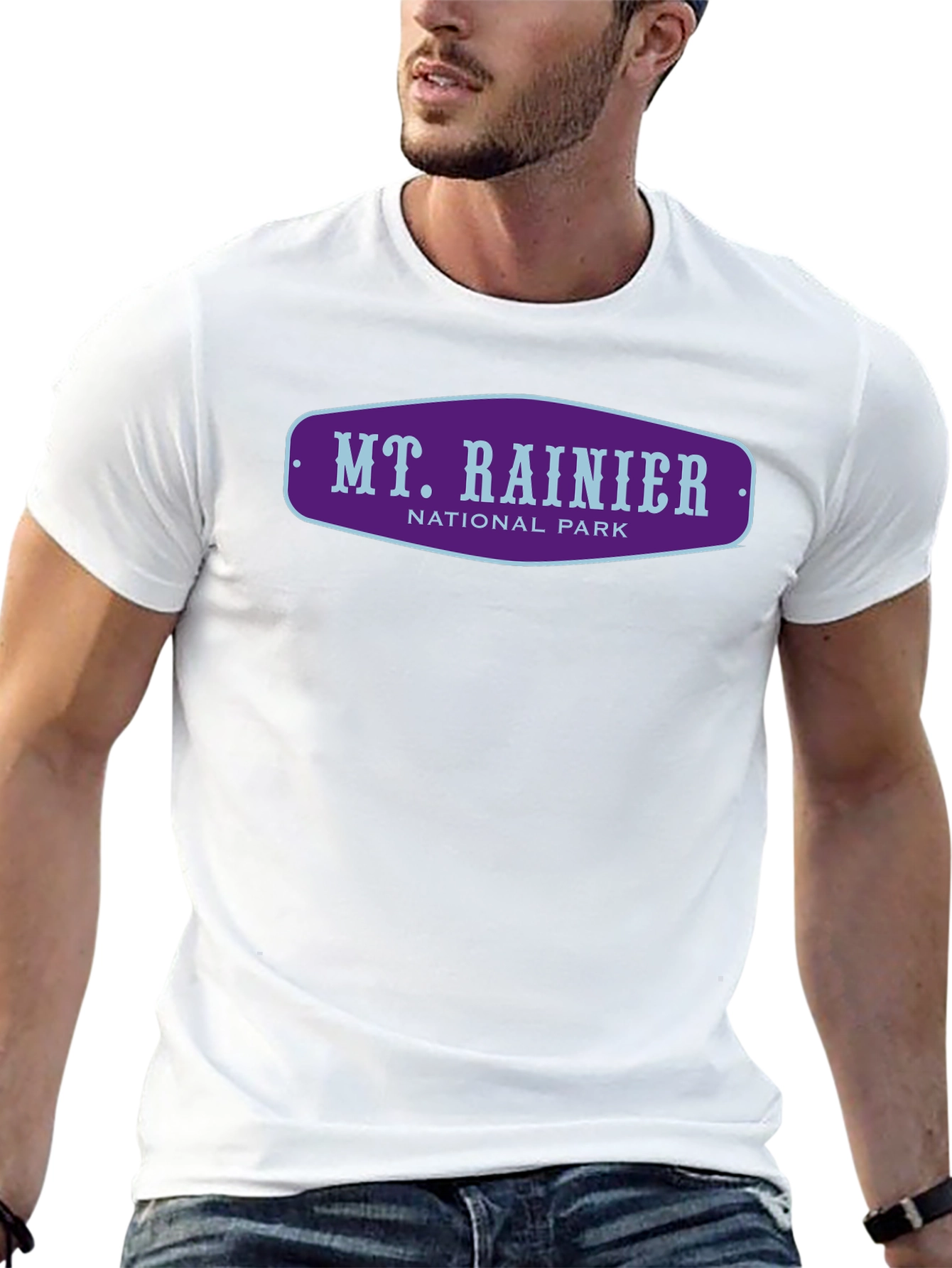 Mt. Rainier National Park Graphic T-Shirt