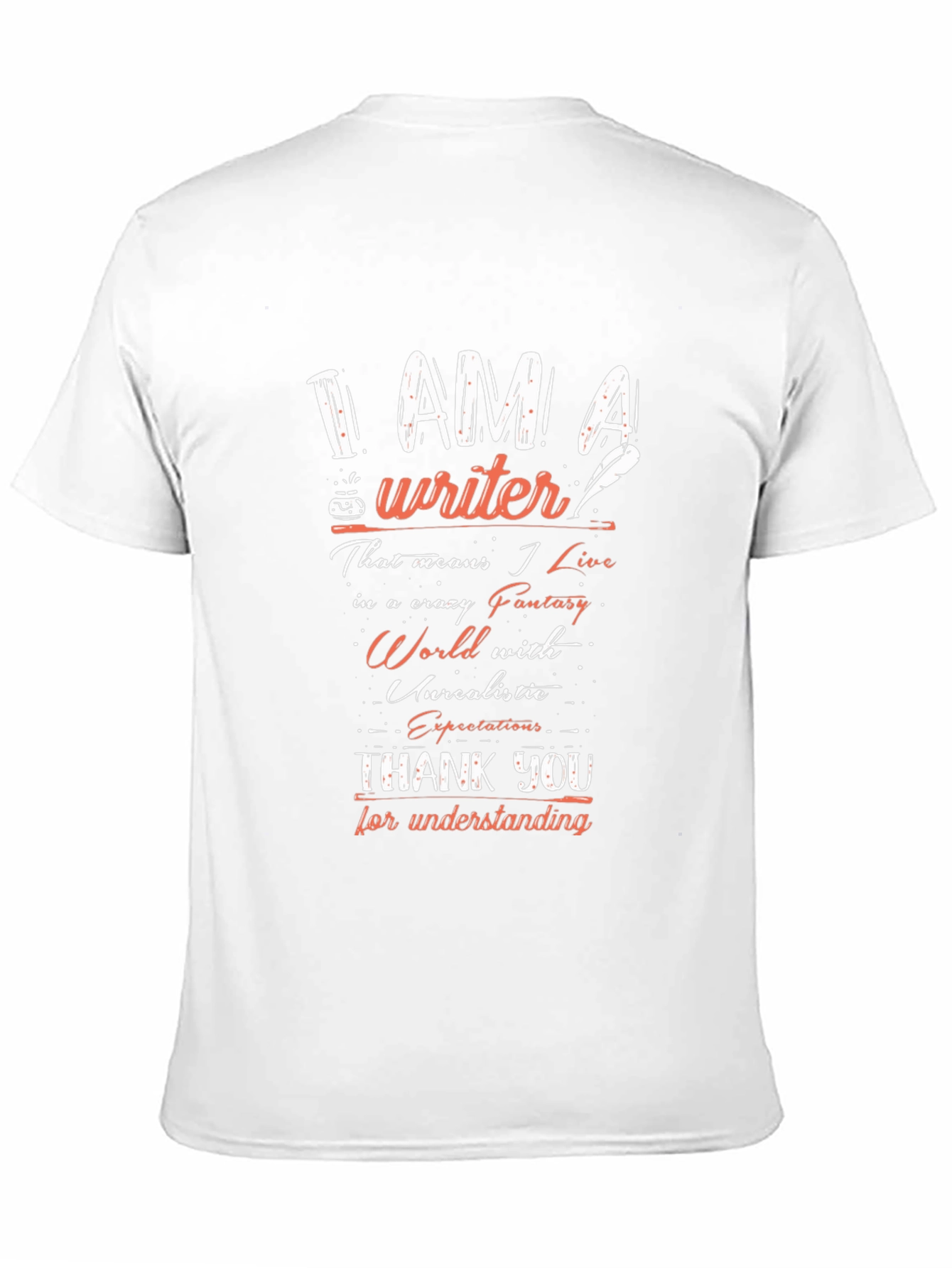 I AM A Writer T-Shirt - Fantasy World