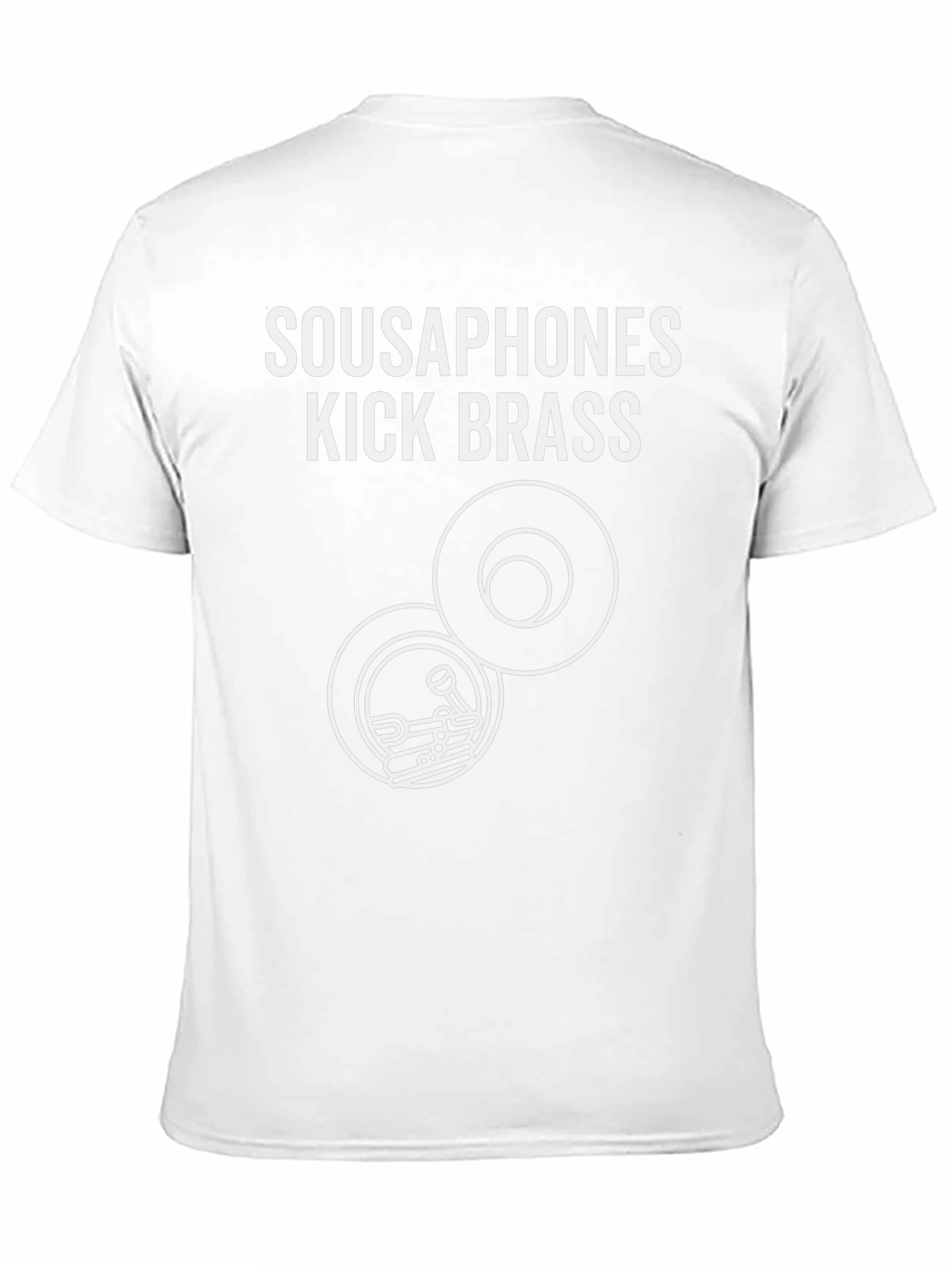 Sousaphones Kick Brass Black T-Shirt