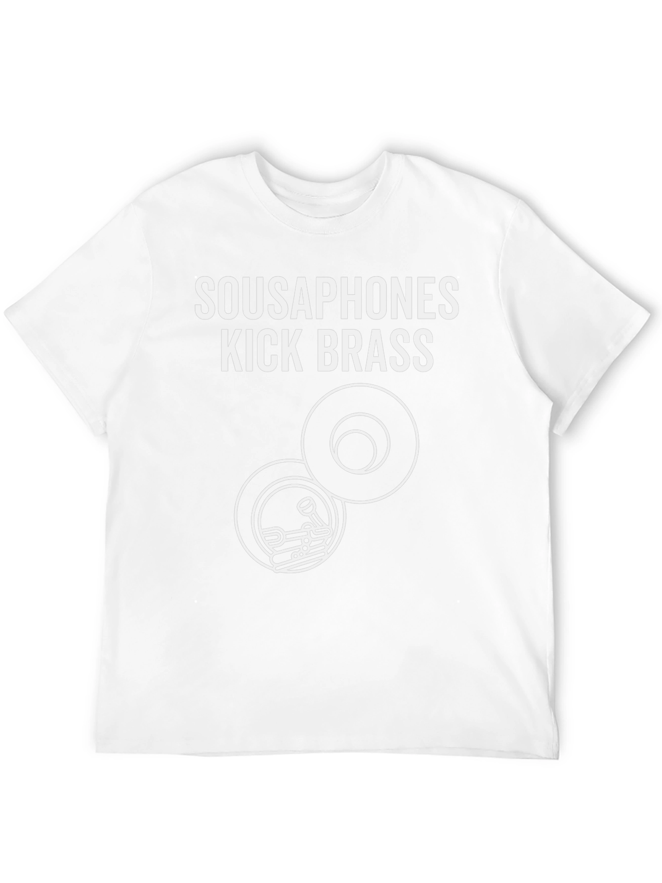 Sousaphones Kick Brass Black T-Shirt