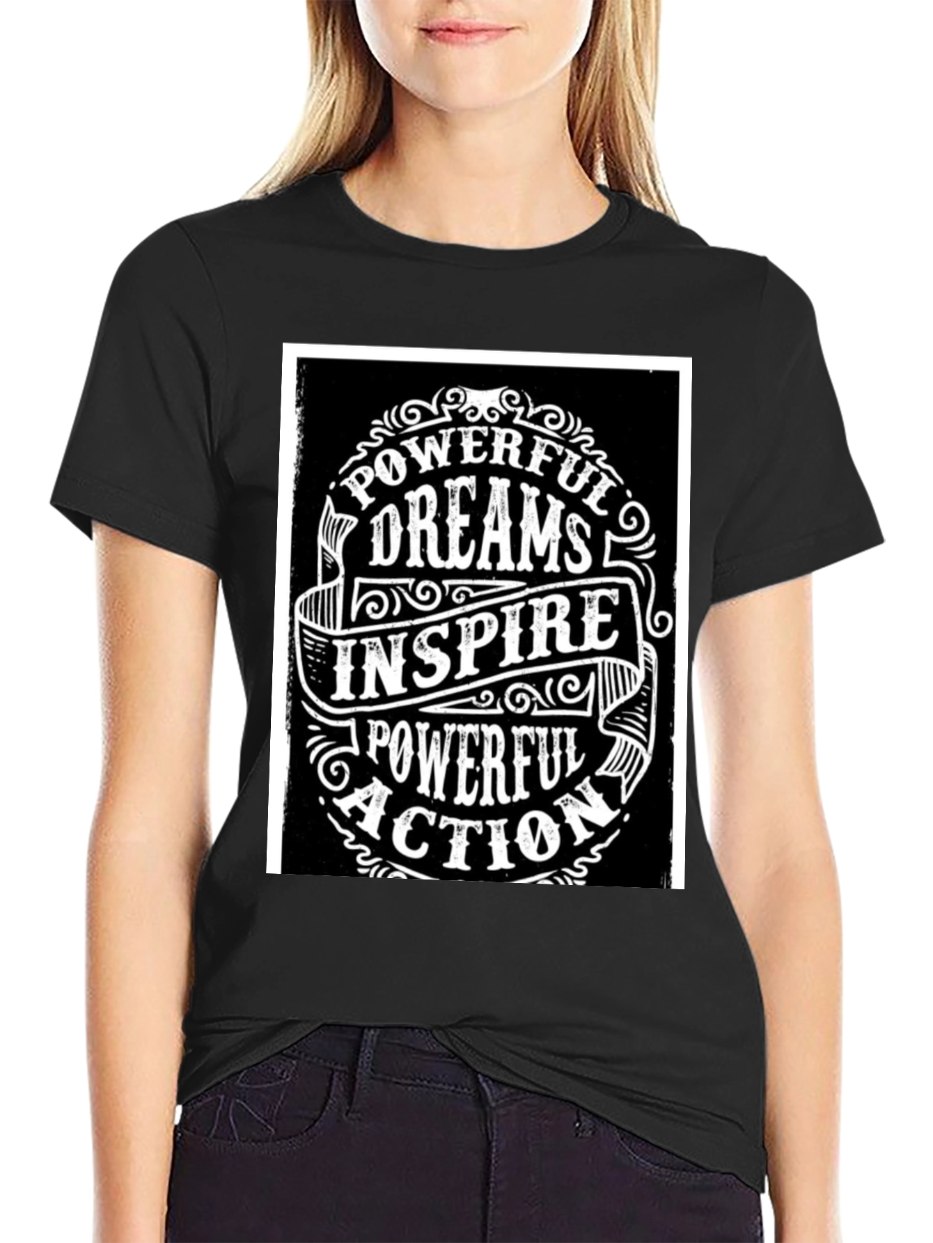 Powerful Dreams Graphic Print Tee
