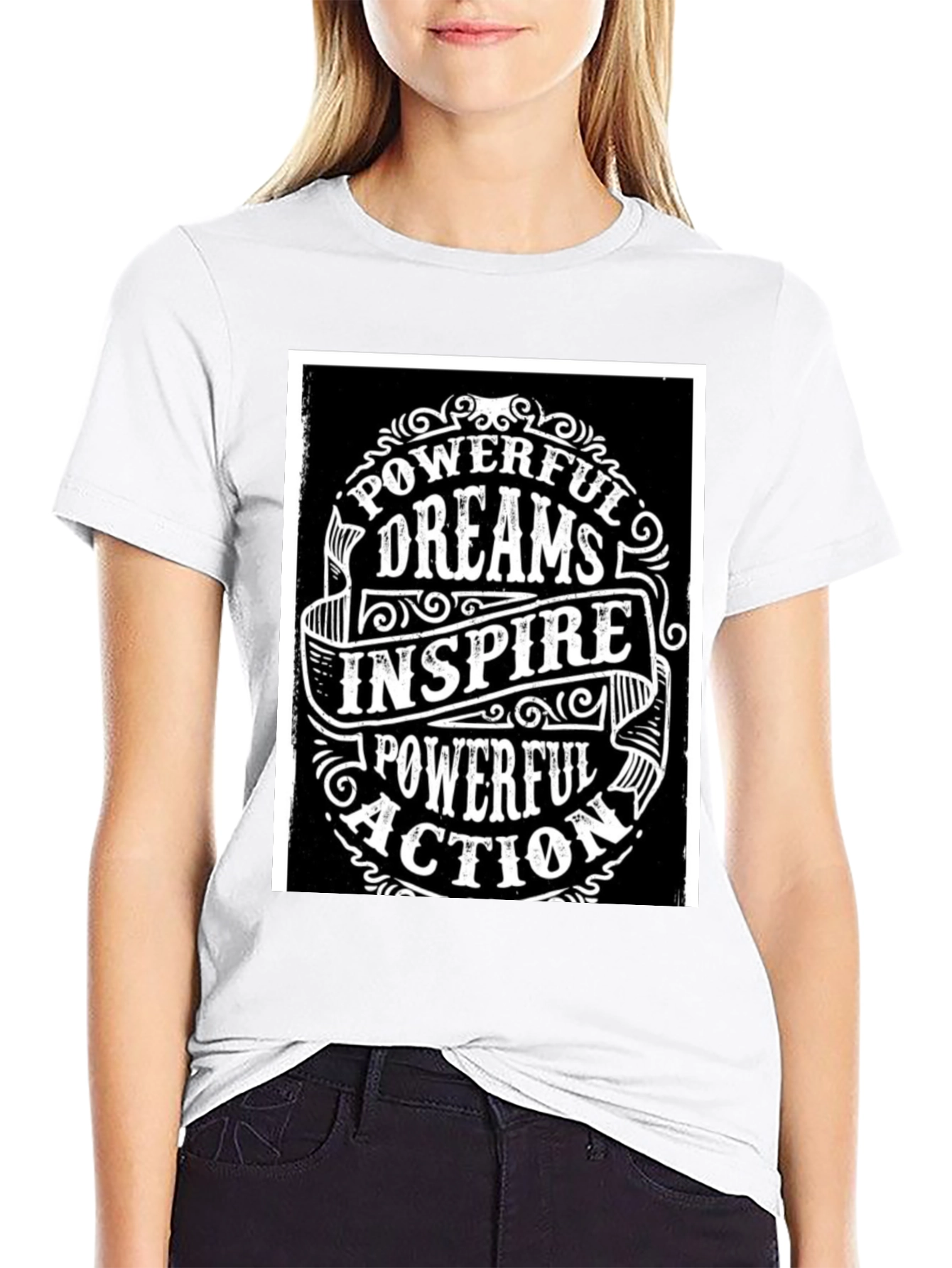 Powerful Dreams Graphic Print Tee