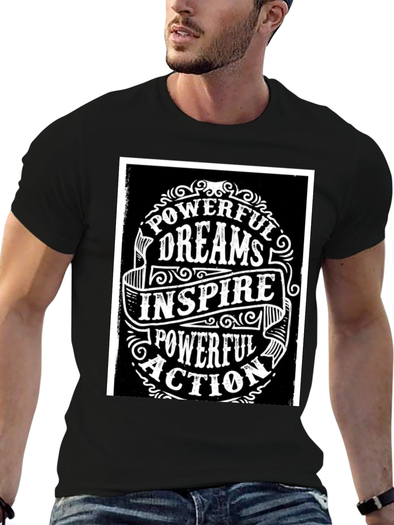 Powerful Dreams Graphic Print Tee
