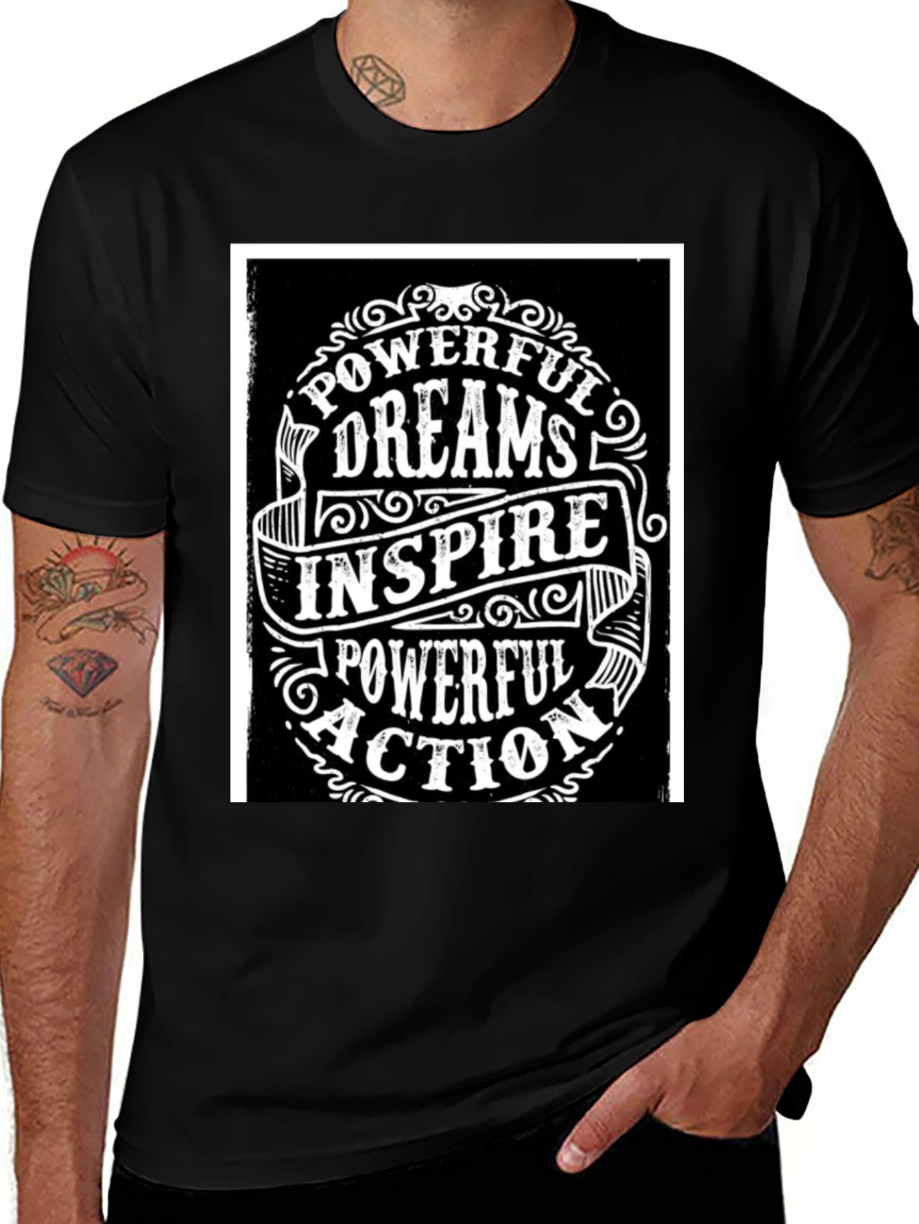 Powerful Dreams Graphic Print Tee