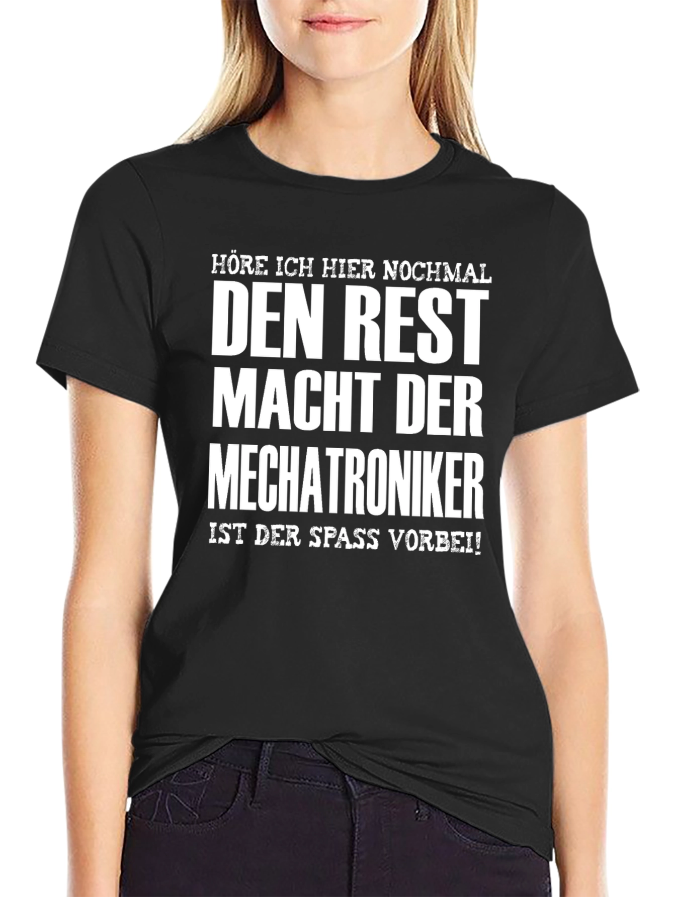 Mechatroniker Slogan T-Shirt