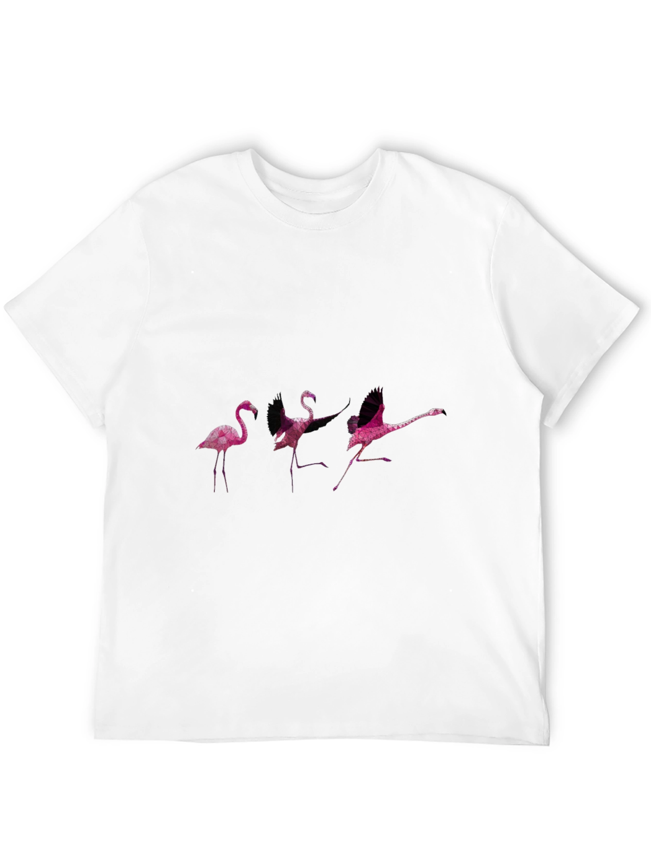 Flamingo Dance Black T-Shirt