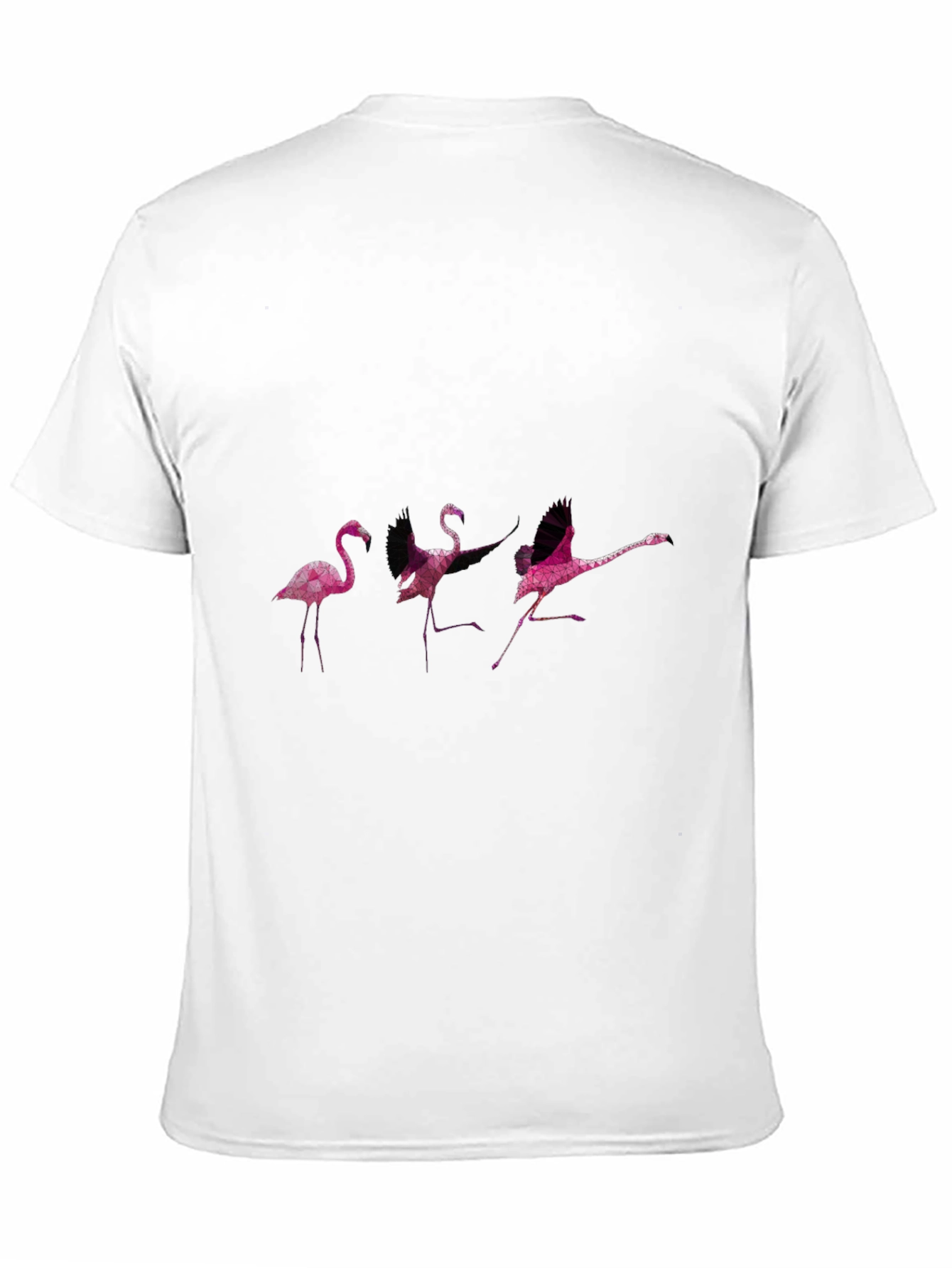 Flamingo Dance Black T-Shirt