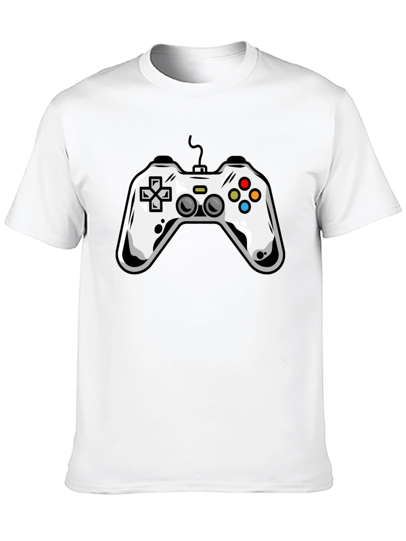 Gamer Controller Graphic Tee - Black