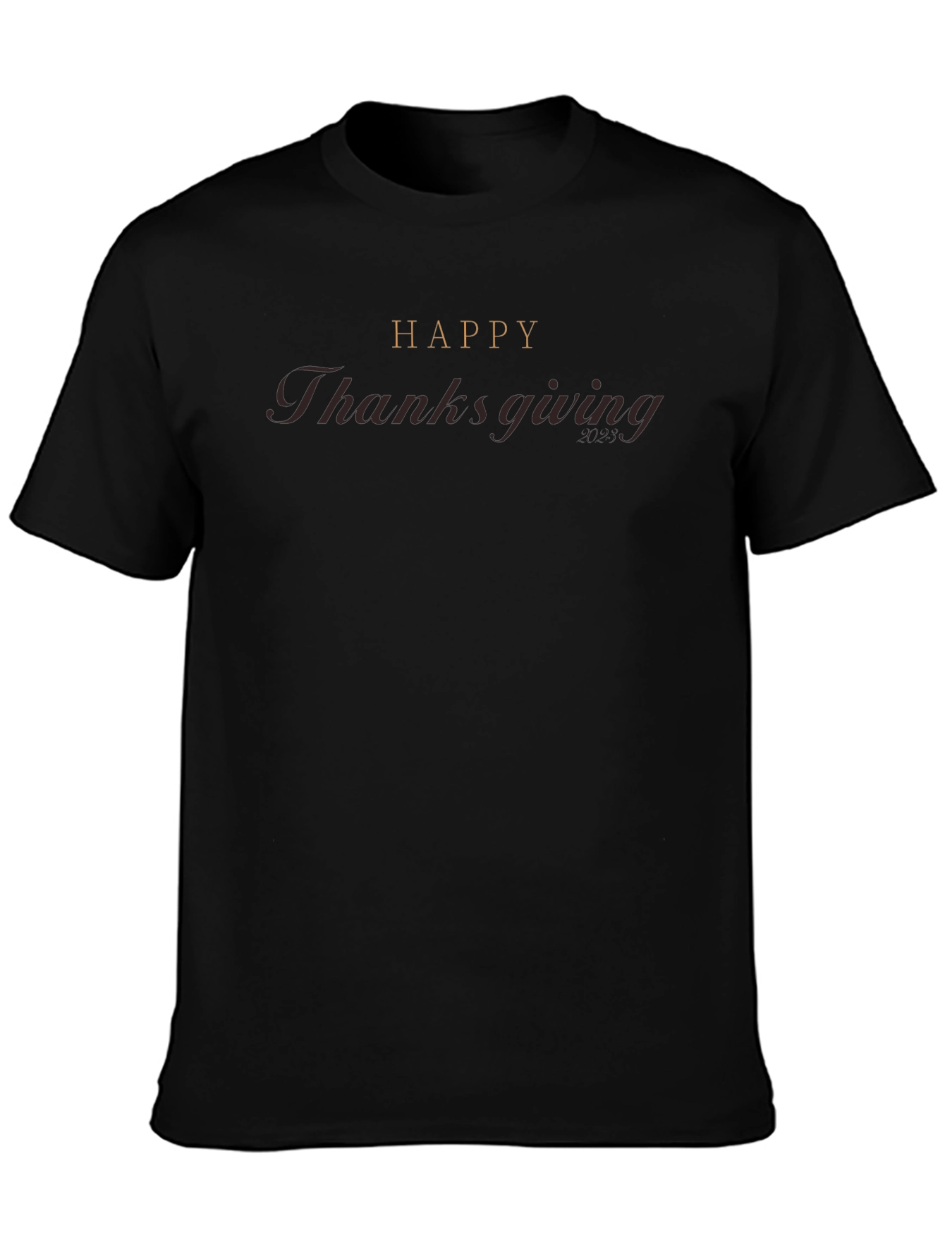 Happy Thanksgiving Graphic T-Shirt