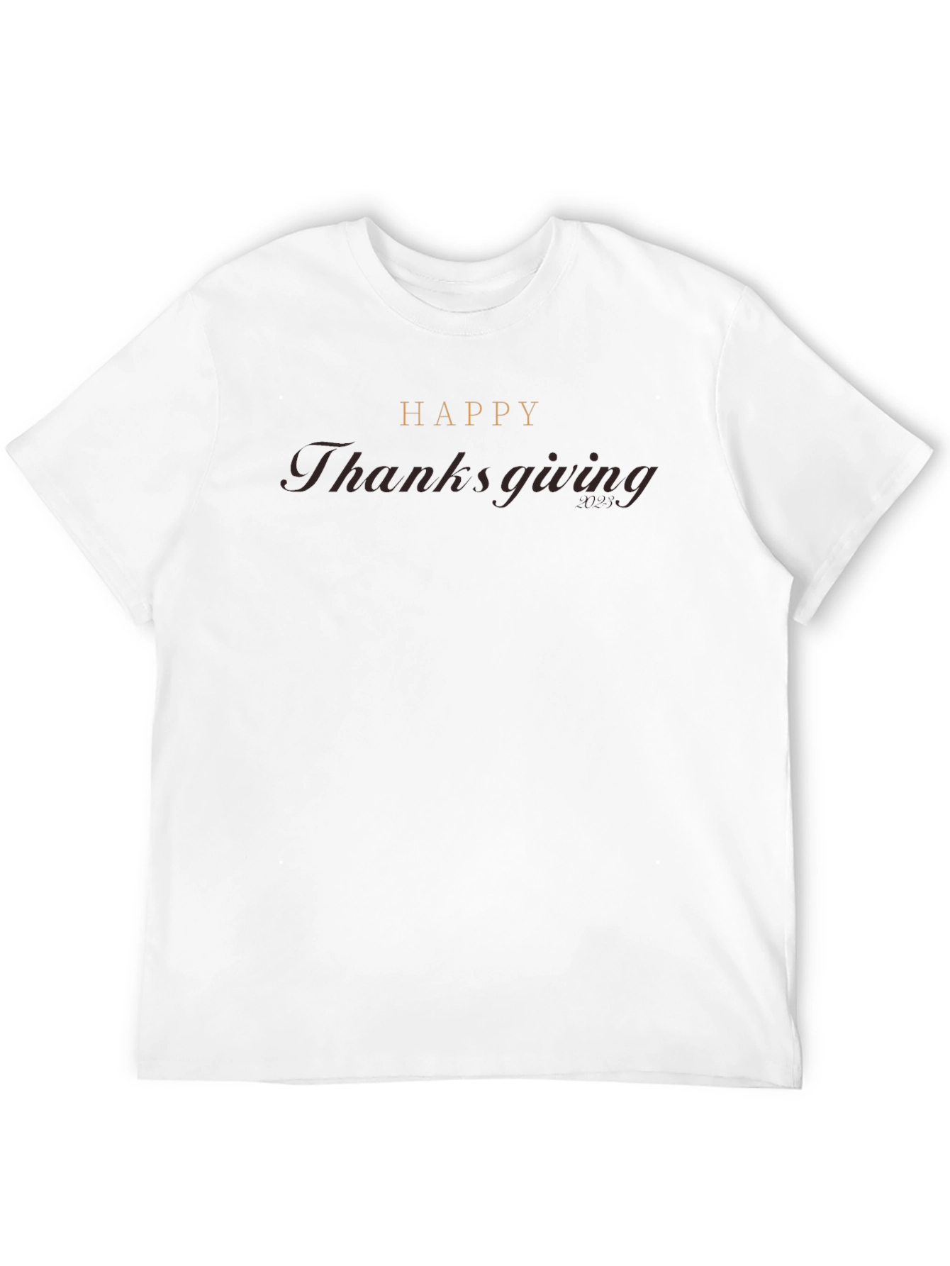 Happy Thanksgiving Graphic T-Shirt