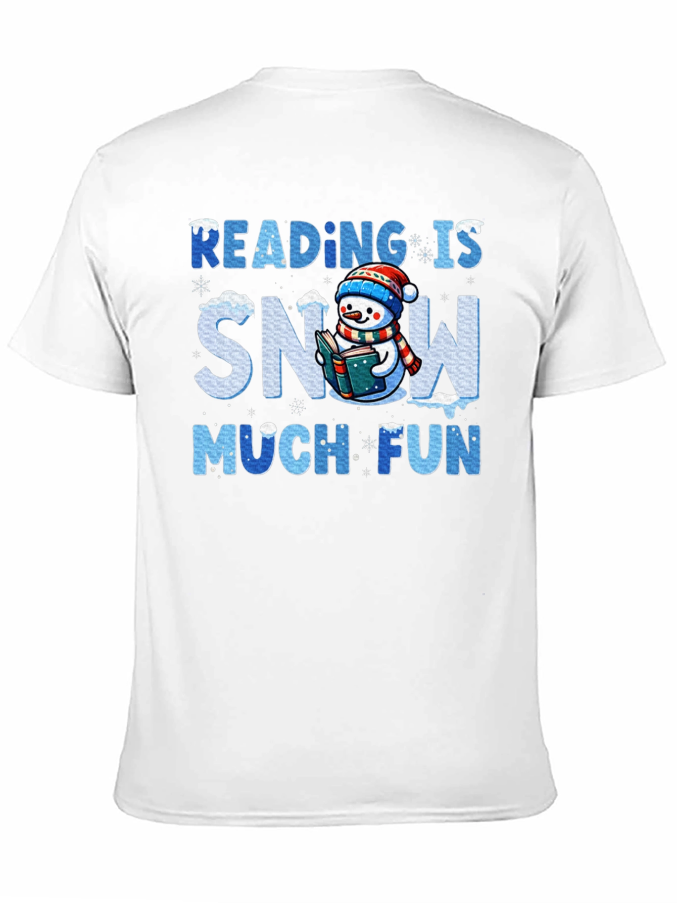 Reading is Snow Much Fun Graphic Tee