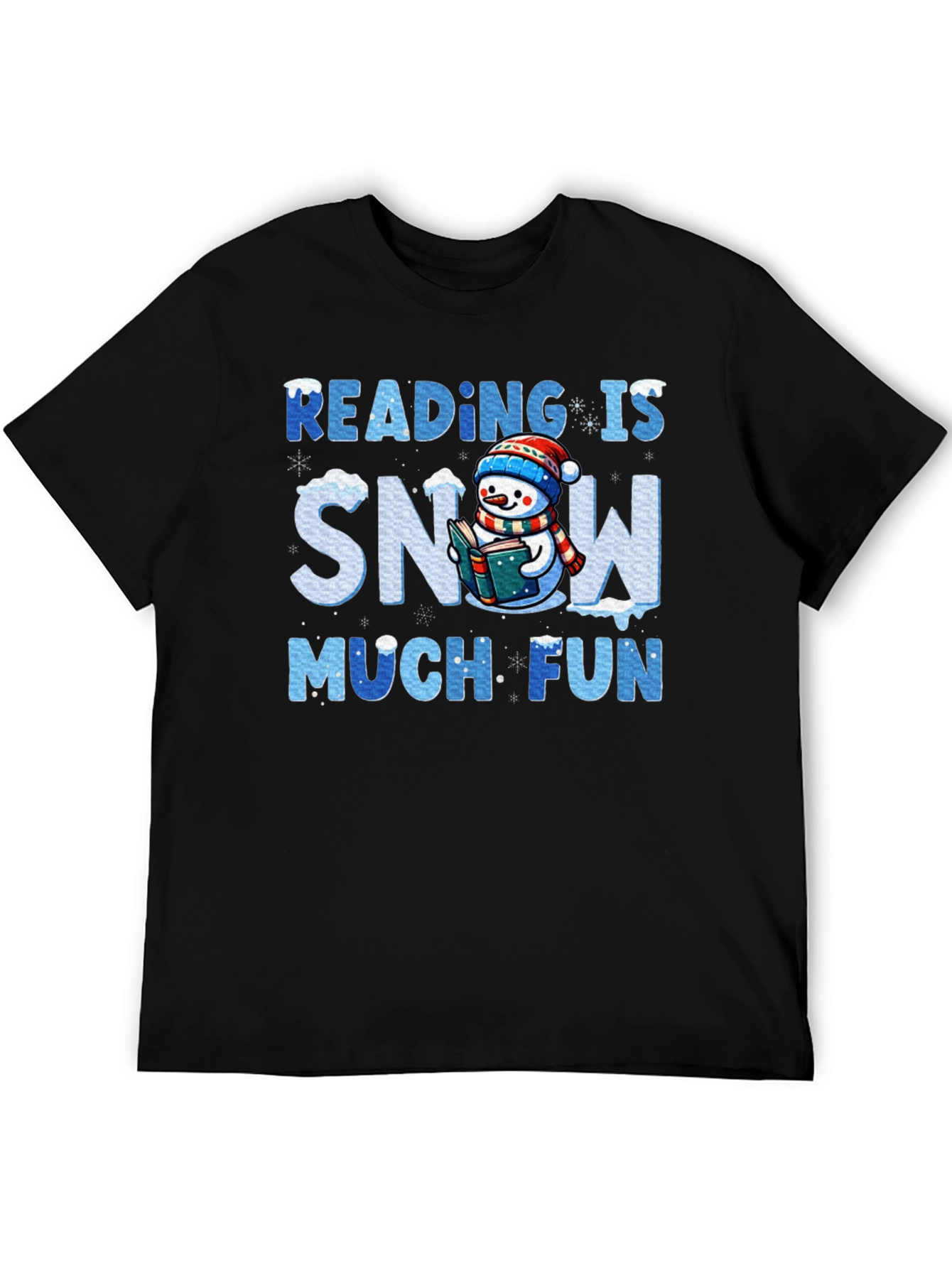 Reading is Snow Much Fun Graphic Tee