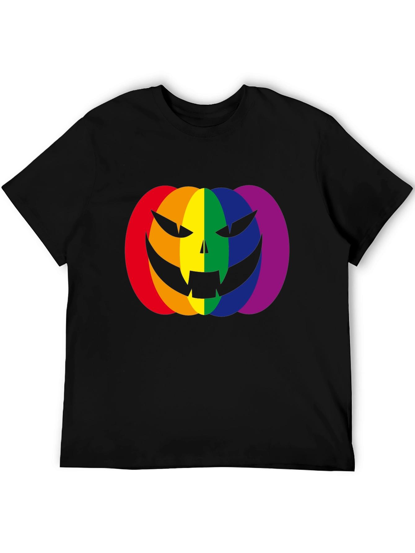 Rainbow Jack-O-Lantern Graphic Tee