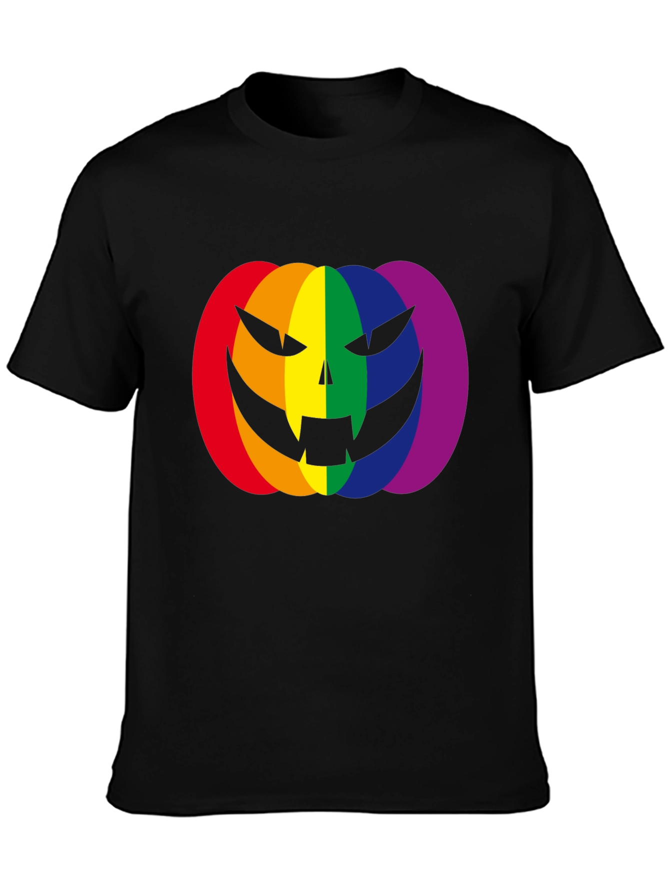 Rainbow Jack-O-Lantern Graphic Tee