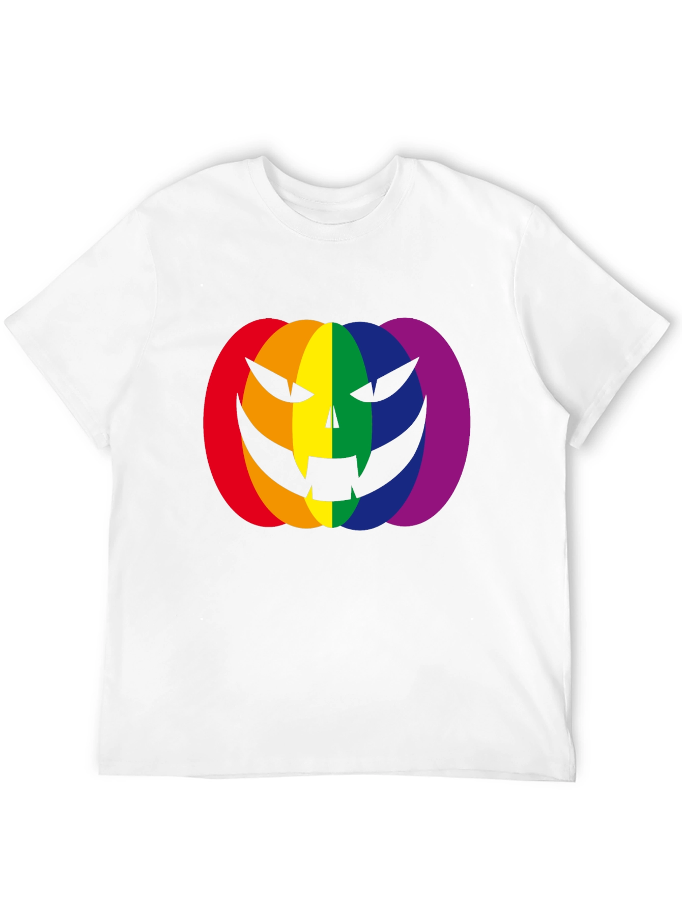 Rainbow Jack-O-Lantern Graphic Tee