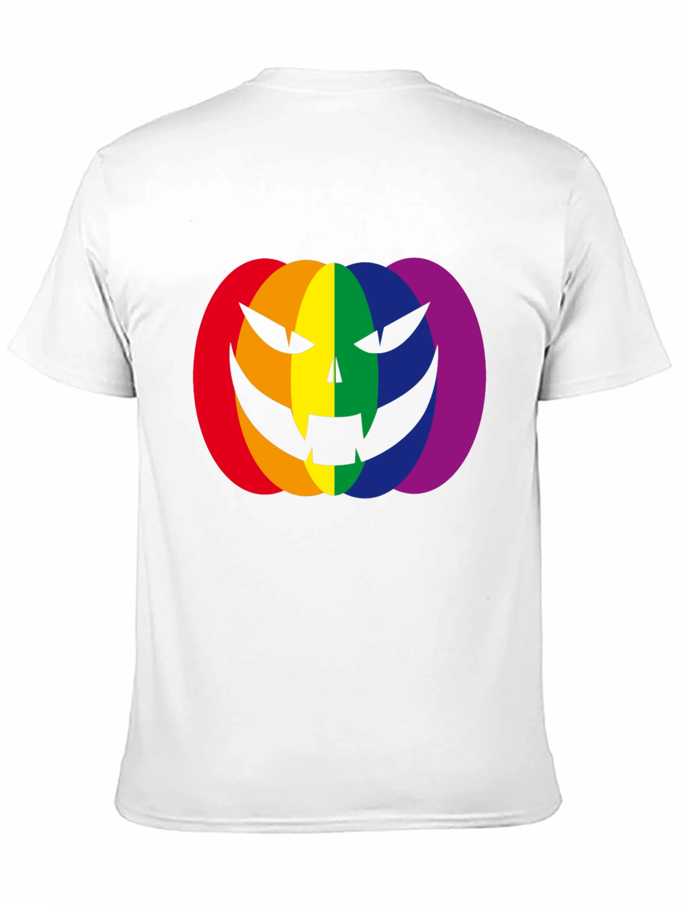 Rainbow Jack-O-Lantern Graphic Tee