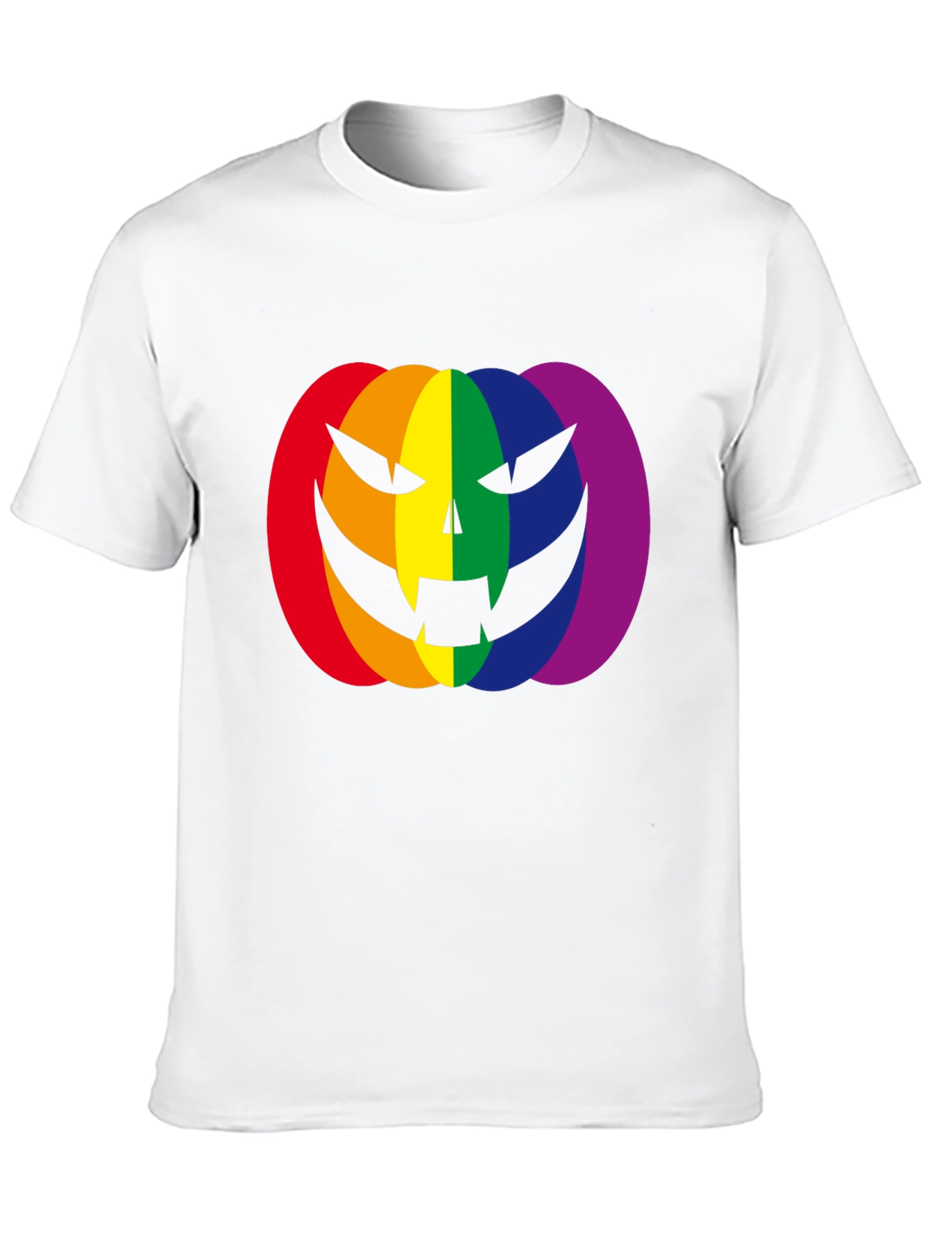 Rainbow Jack-O-Lantern Graphic Tee