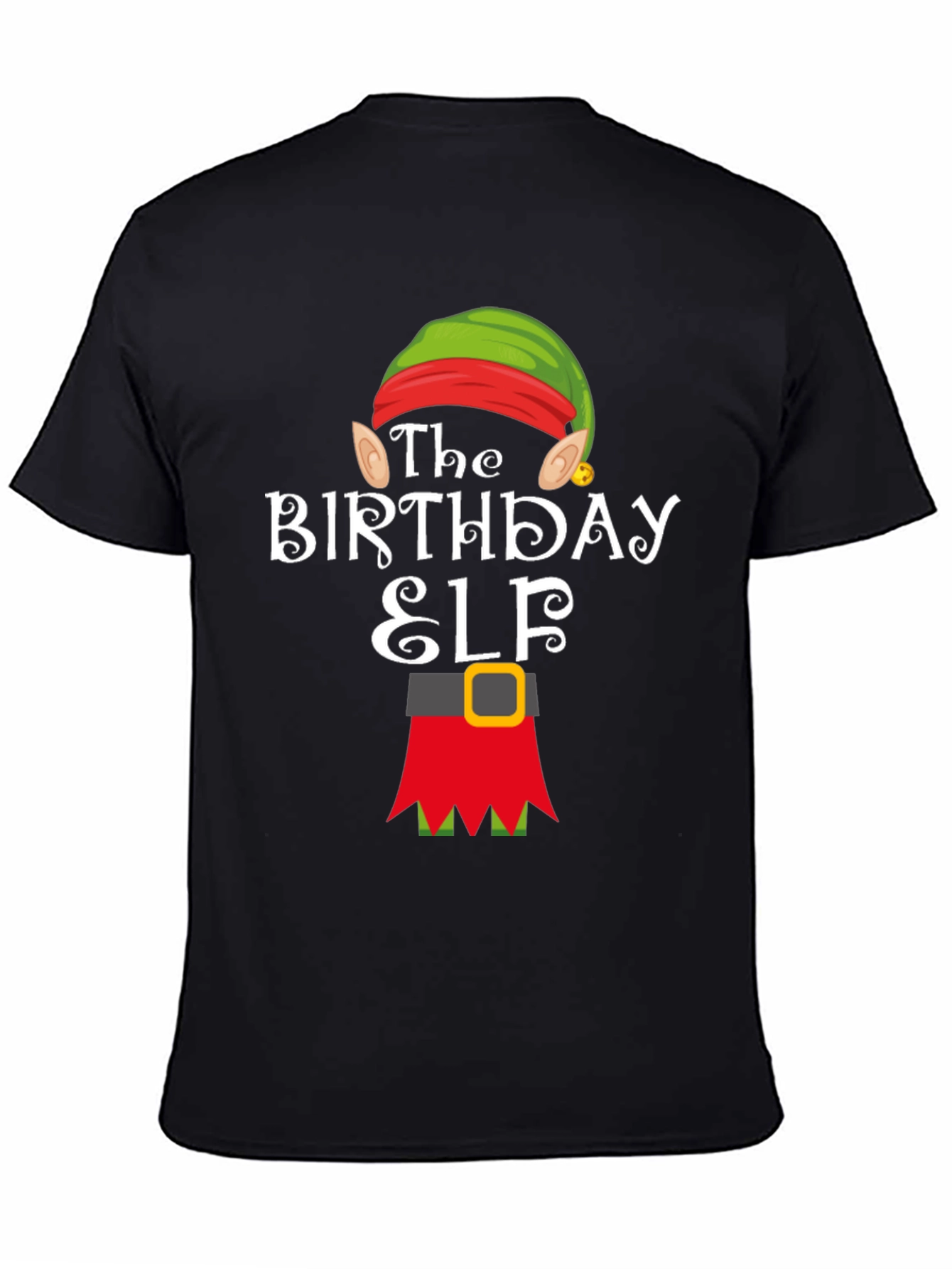 Birthday Elf T-Shirt - Holiday Festive Wear