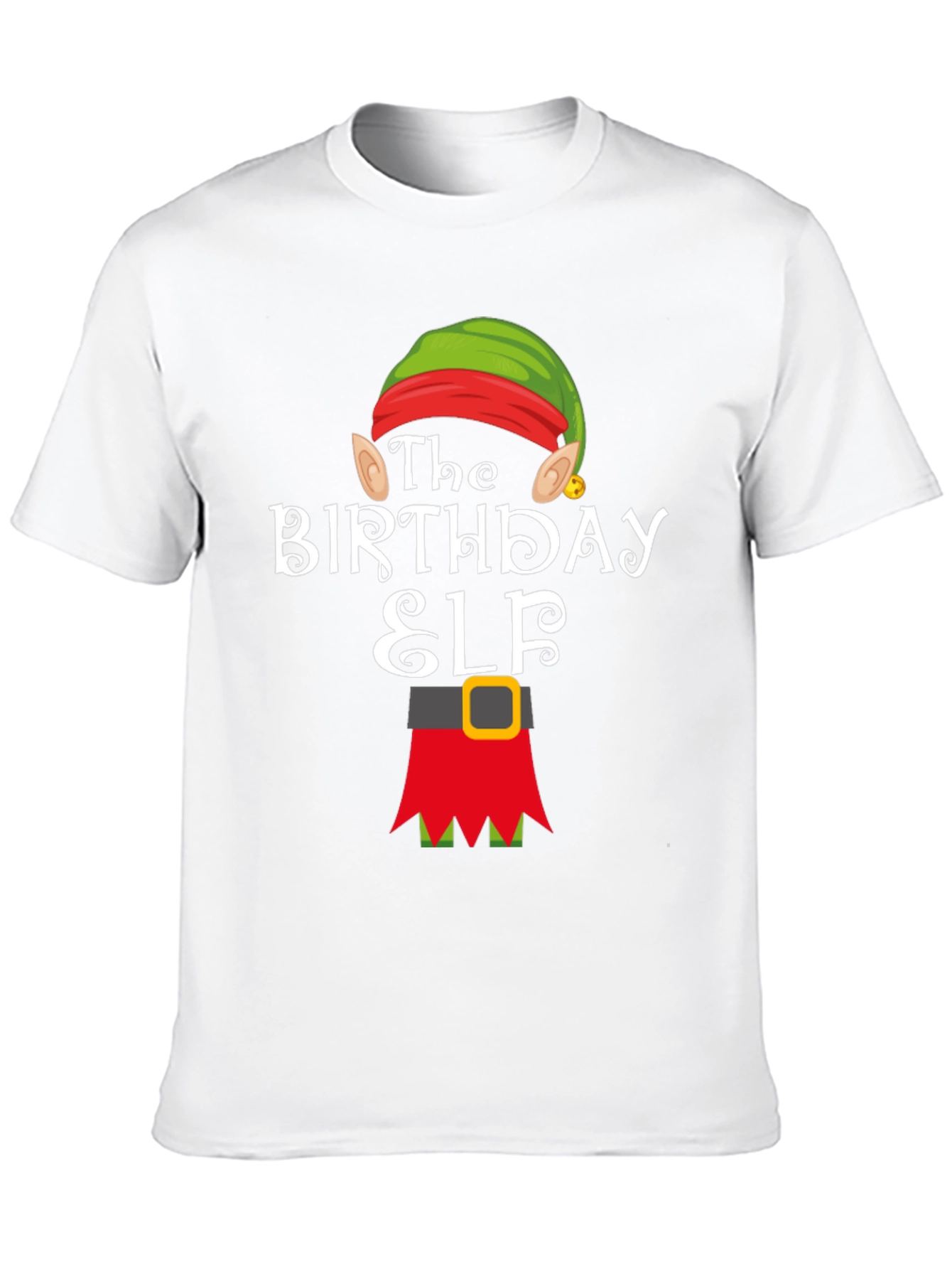 Birthday Elf T-Shirt - Holiday Festive Wear