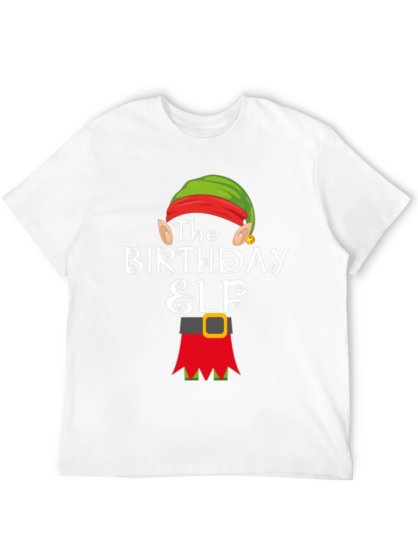 Birthday Elf T-Shirt - Holiday Festive Wear