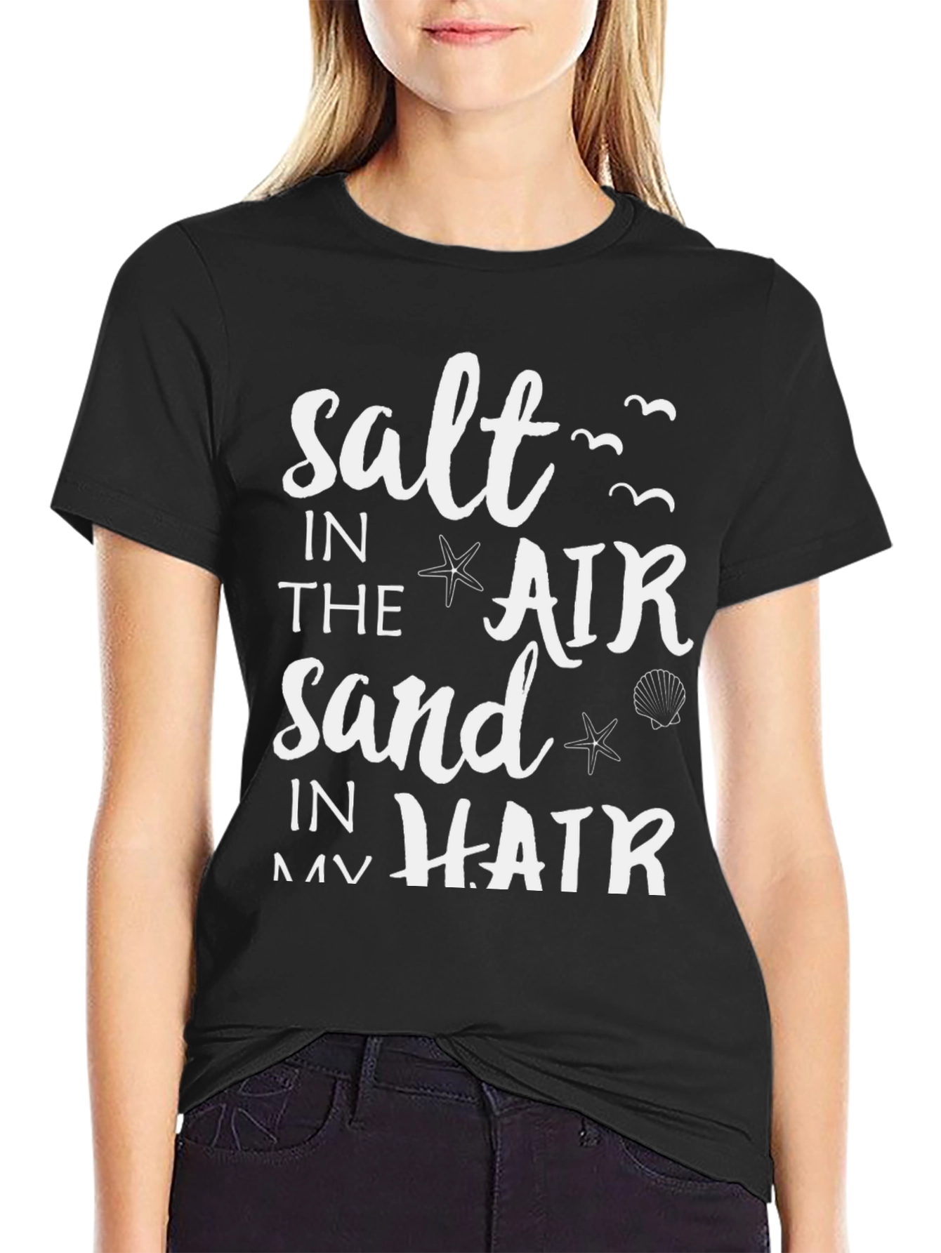 Salt Air Sand Hair Tee - Beach Vibes