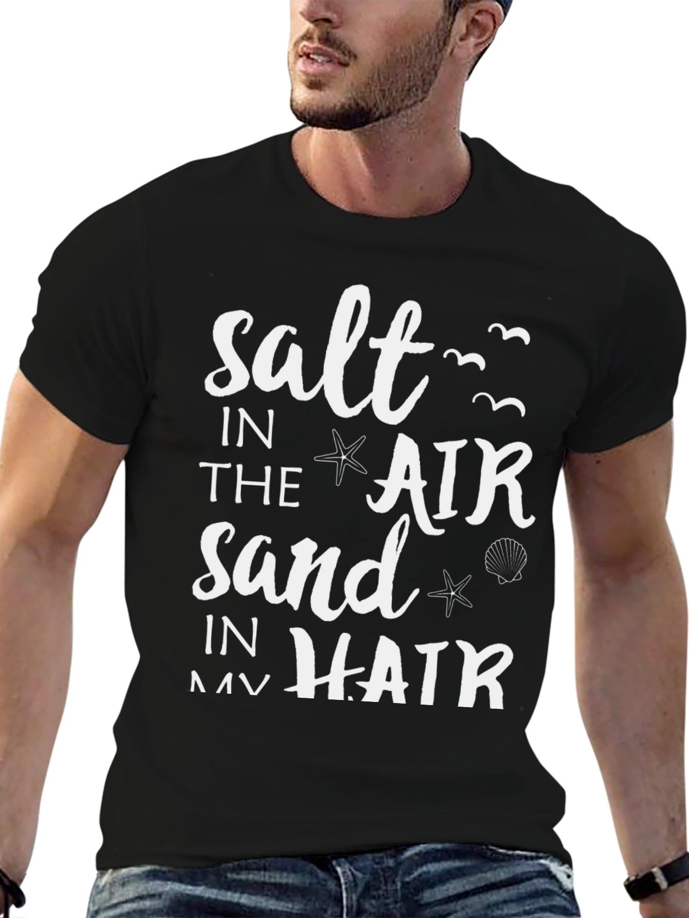 Salt Air Sand Hair Tee - Beach Vibes