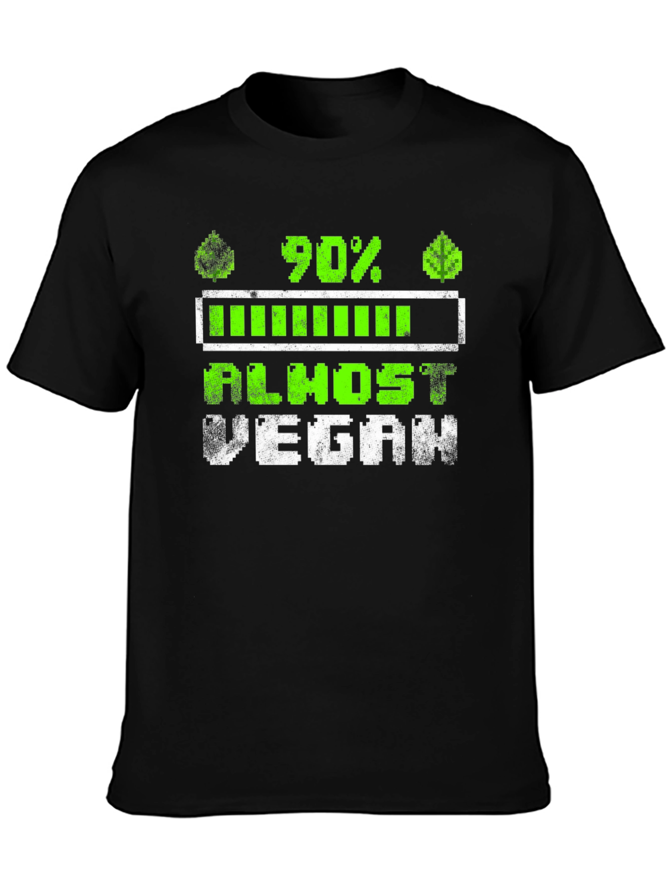 Almost Vegan Loading Funny T-Shirt