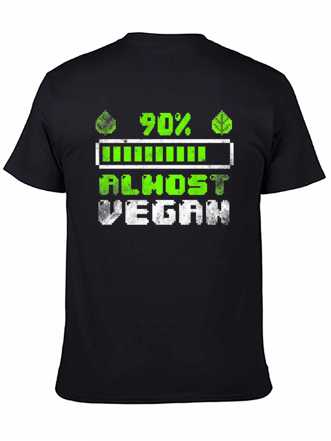 Almost Vegan Loading Funny T-Shirt