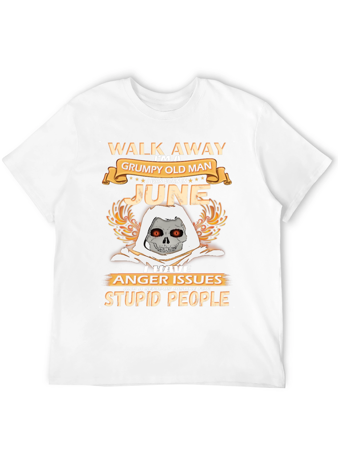 Grumpy Old Man June Birthday T-Shirt