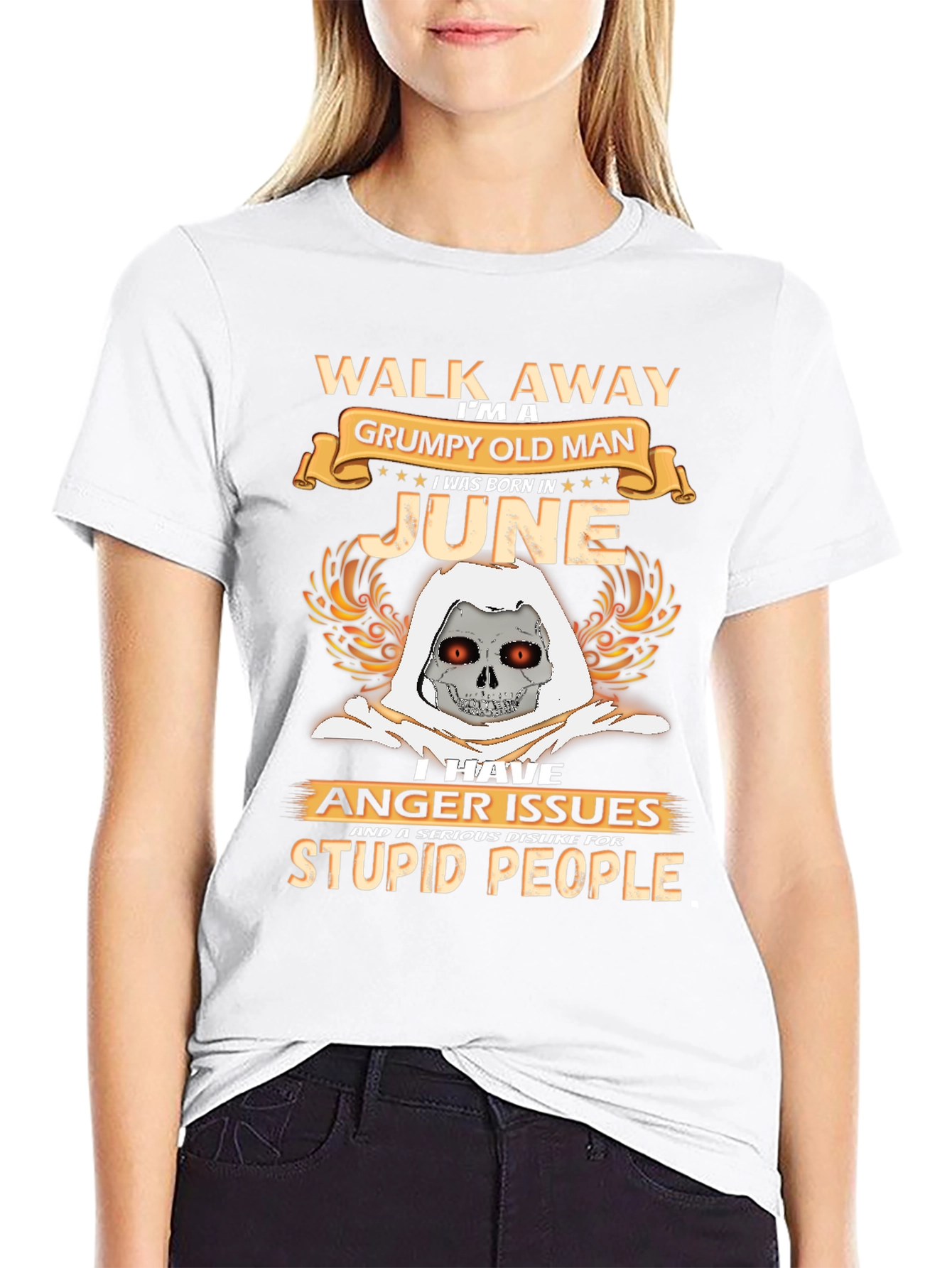 Grumpy Old Man June Birthday T-Shirt