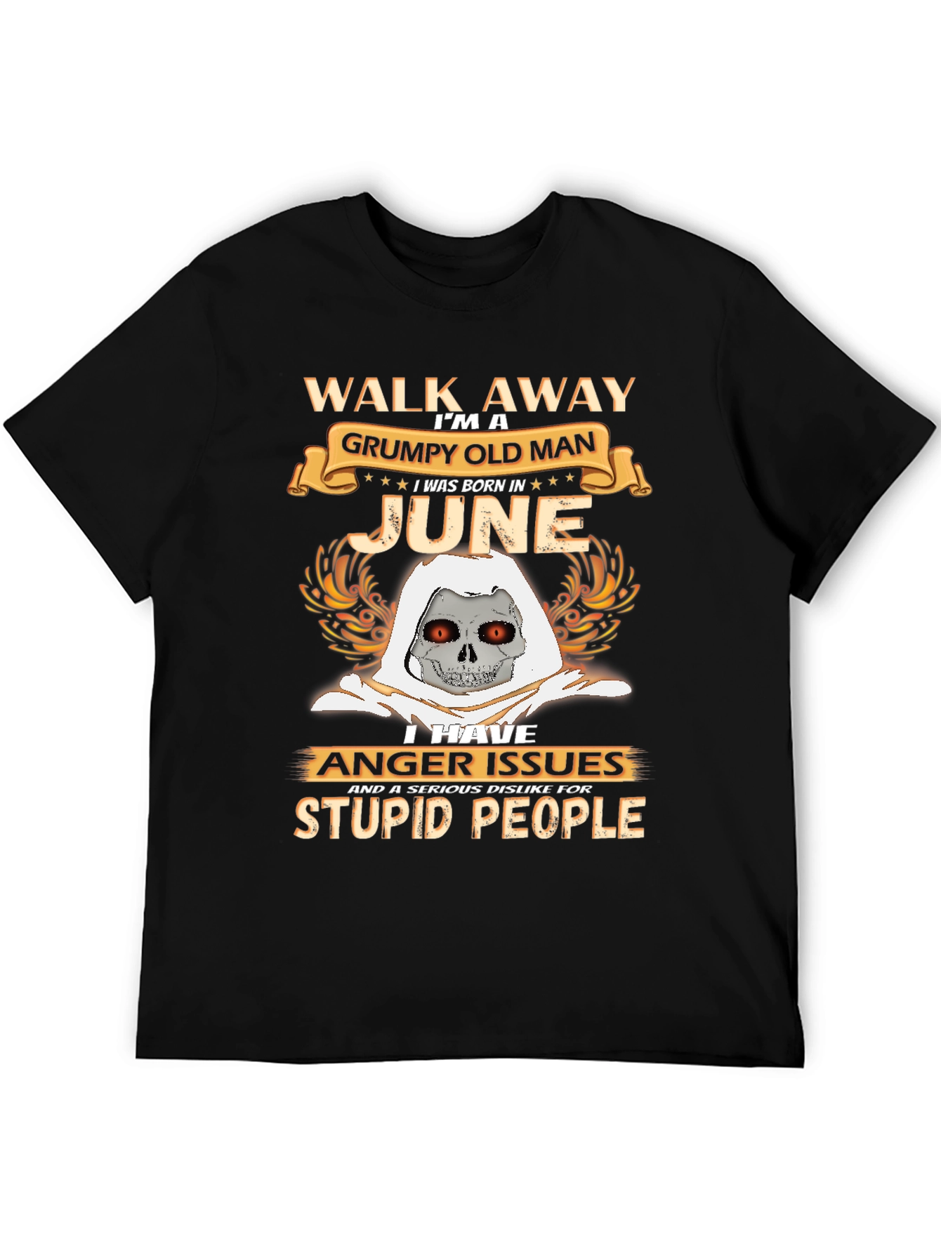 Grumpy Old Man June Birthday T-Shirt