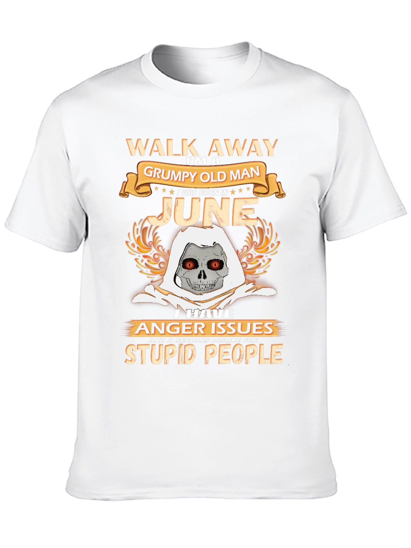 Grumpy Old Man June Birthday T-Shirt