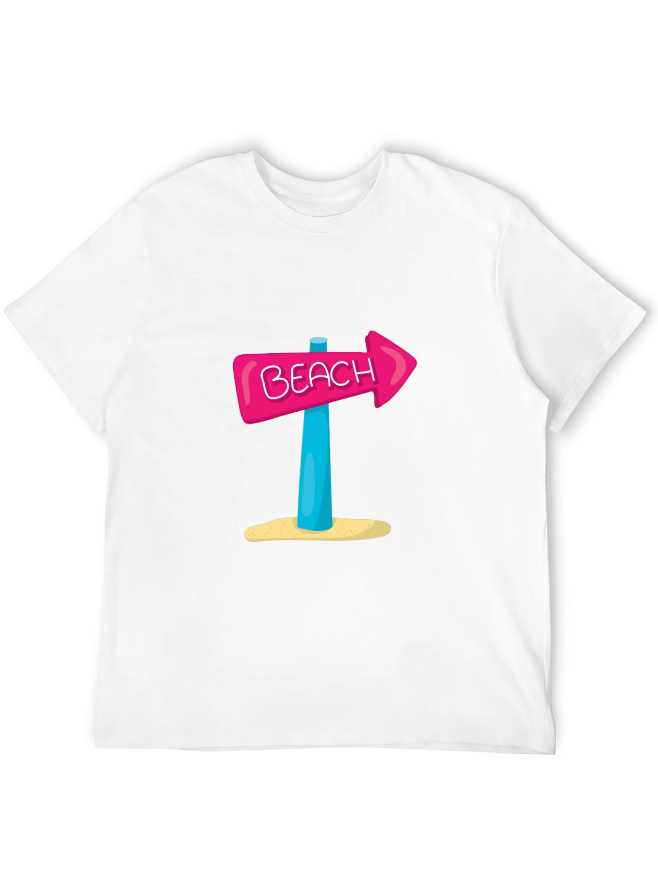 Beach Arrow Graphic T-Shirt - Summer Vibes