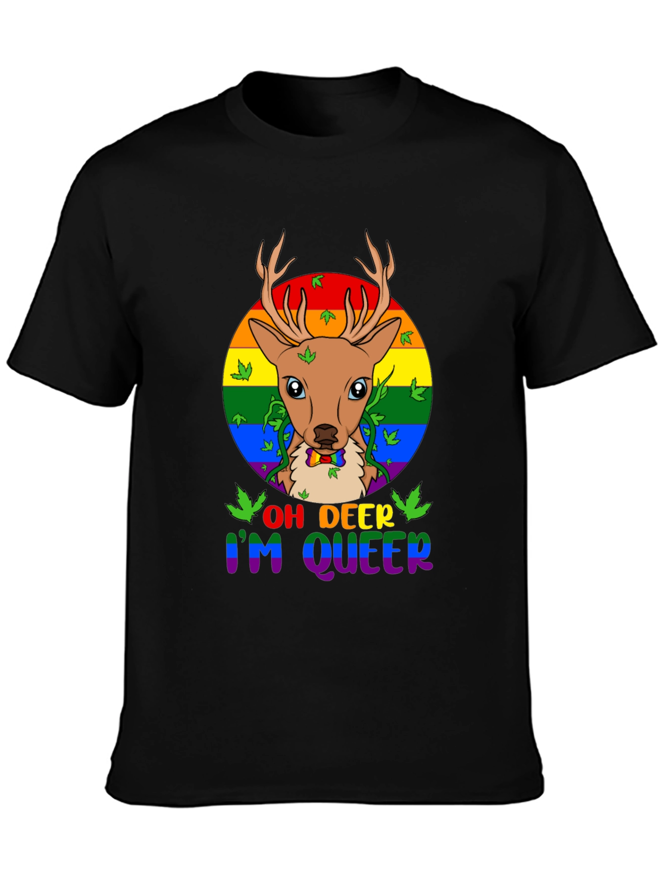 Oh Deer Im Queer T-Shirt