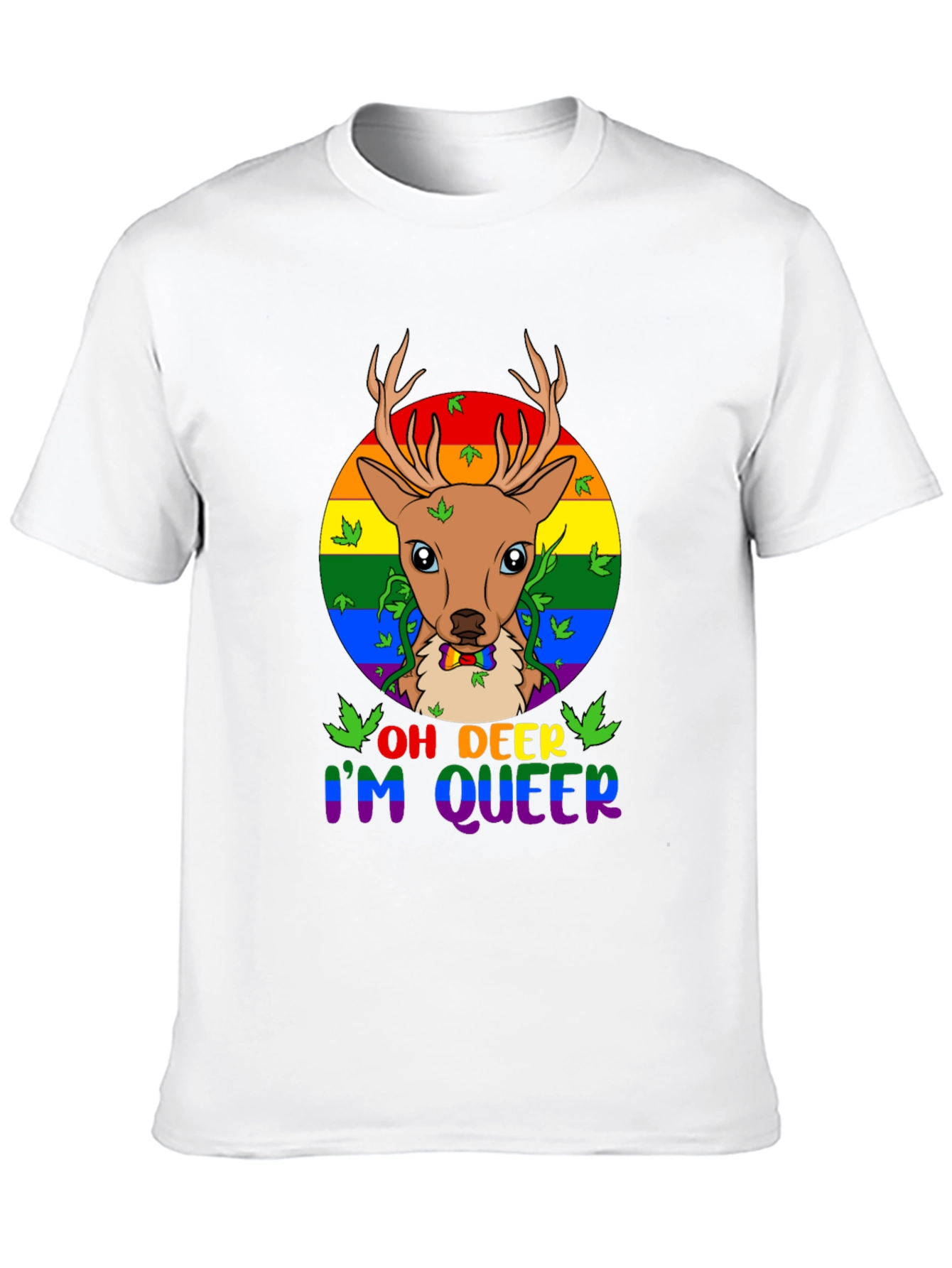 Oh Deer Im Queer T-Shirt