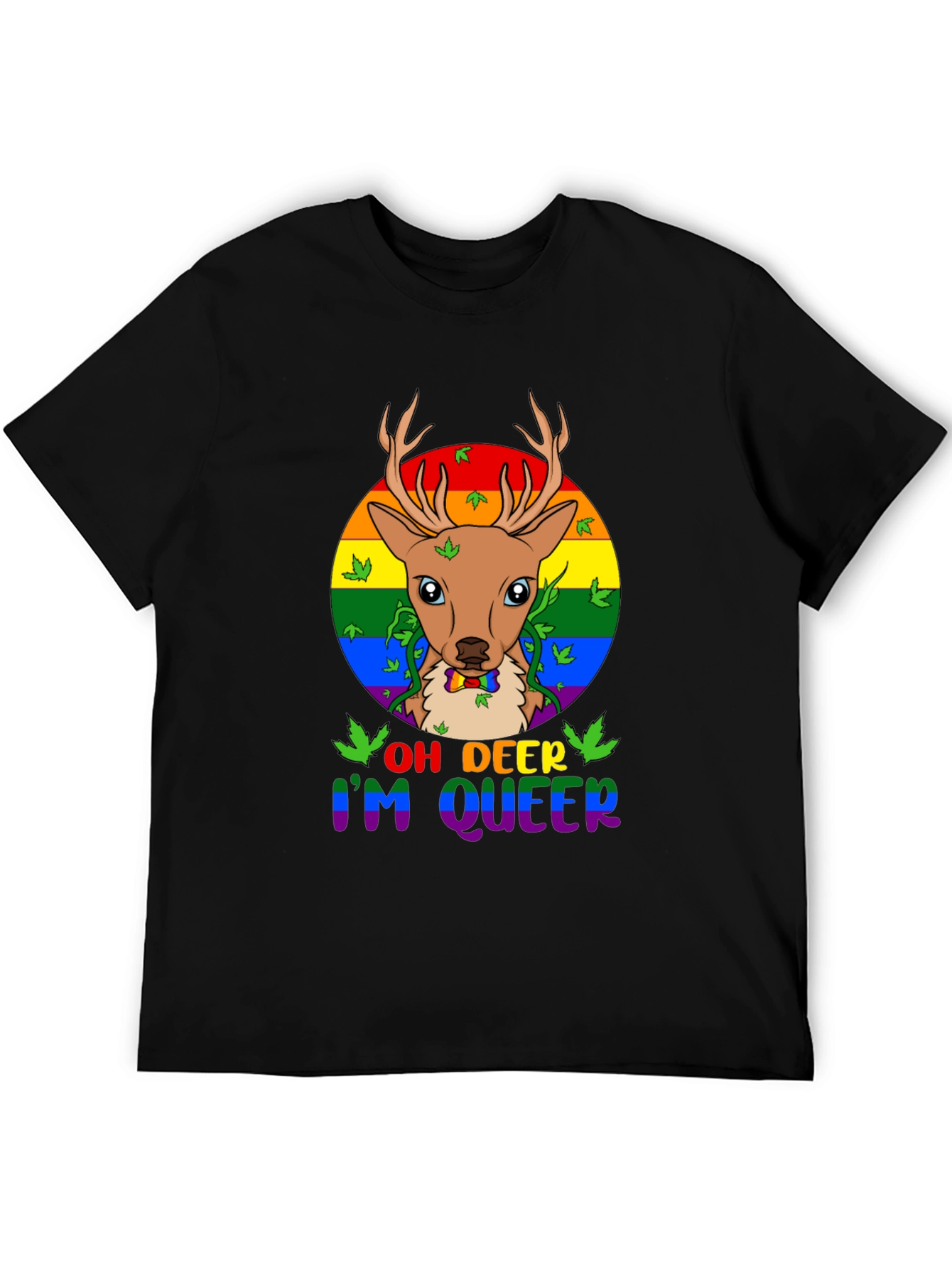 Oh Deer Im Queer T-Shirt
