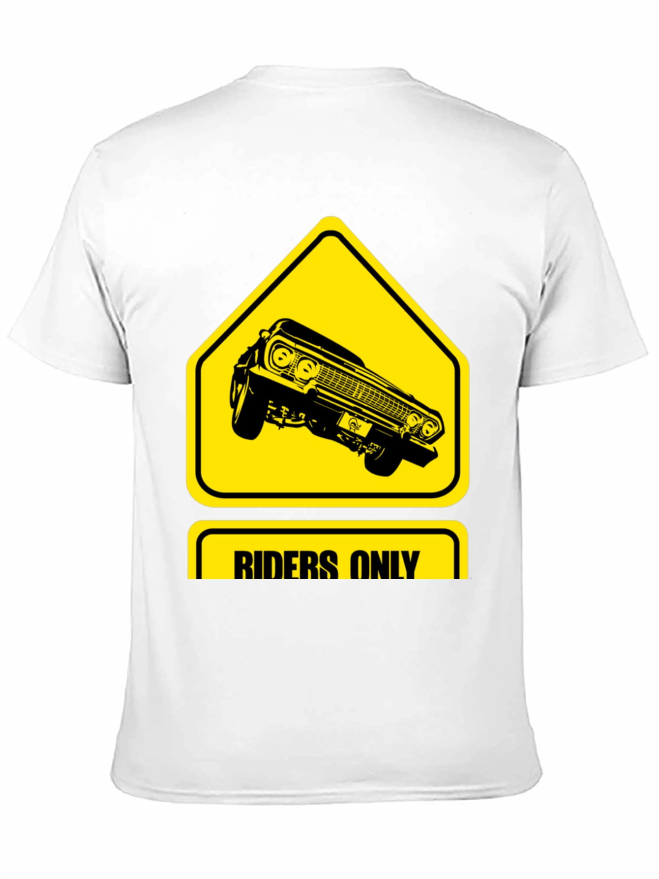 Riders Only T-Shirt - Classic Car Design