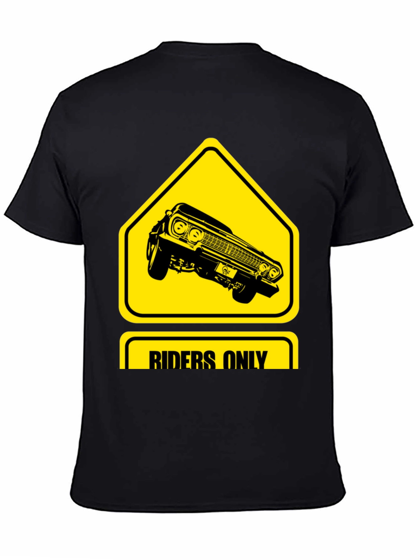 Riders Only T-Shirt - Classic Car Design