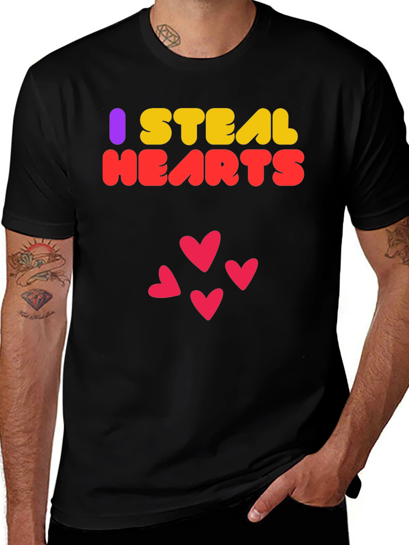 I Steal Hearts Graphic T-Shirt
