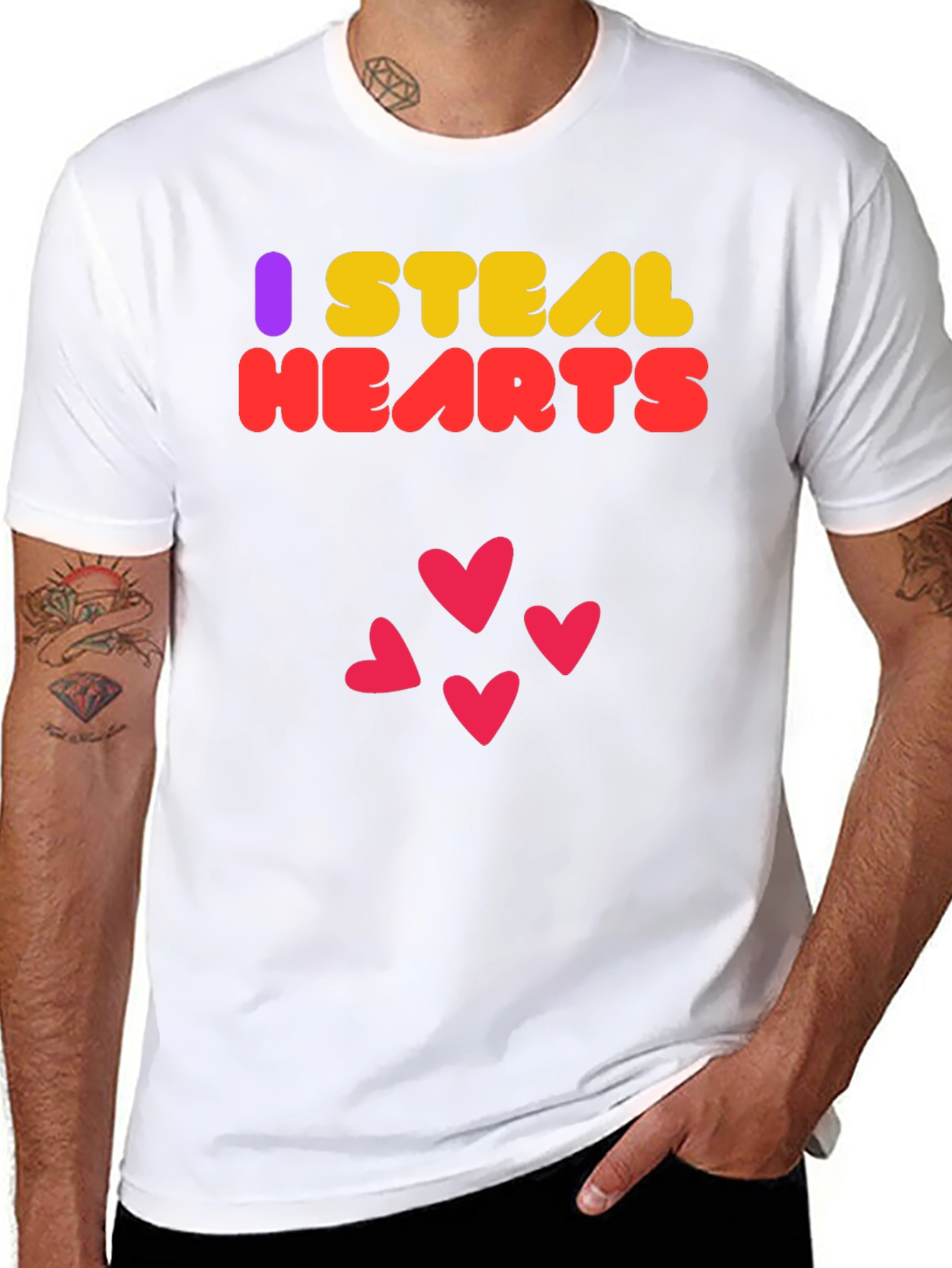 I Steal Hearts Graphic T-Shirt