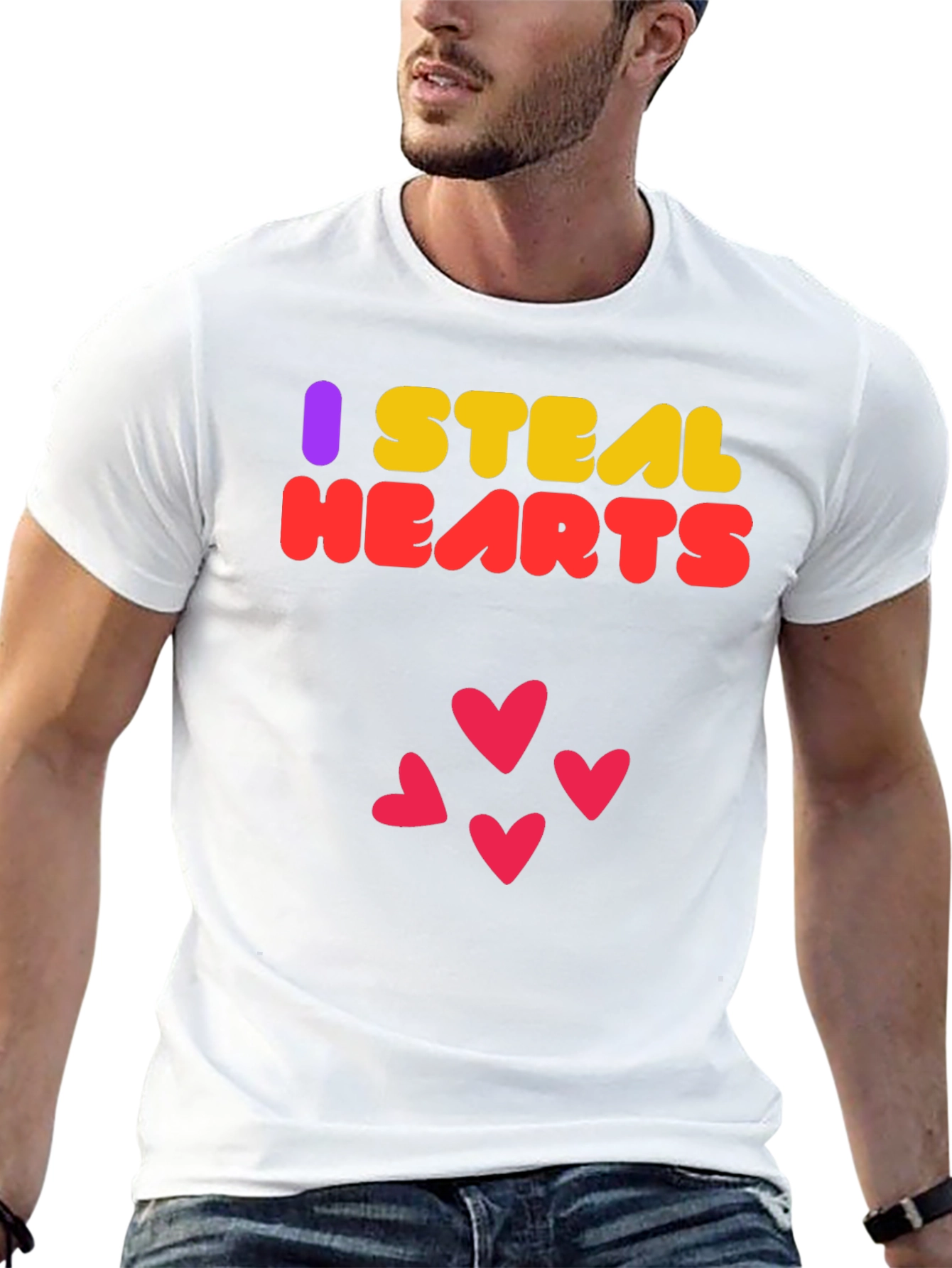 I Steal Hearts Graphic T-Shirt