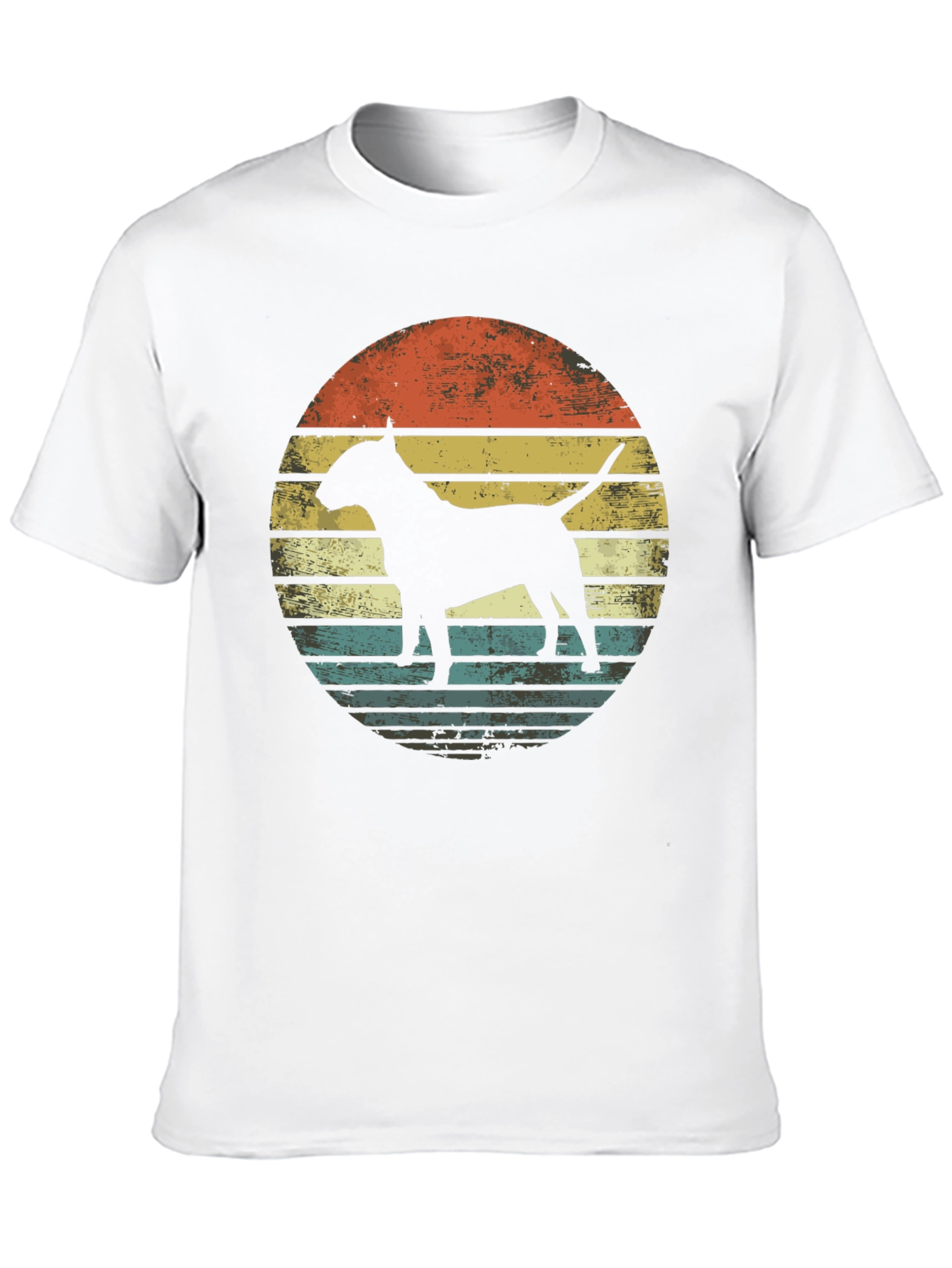 Retro Bull Terrier Graphic Tee