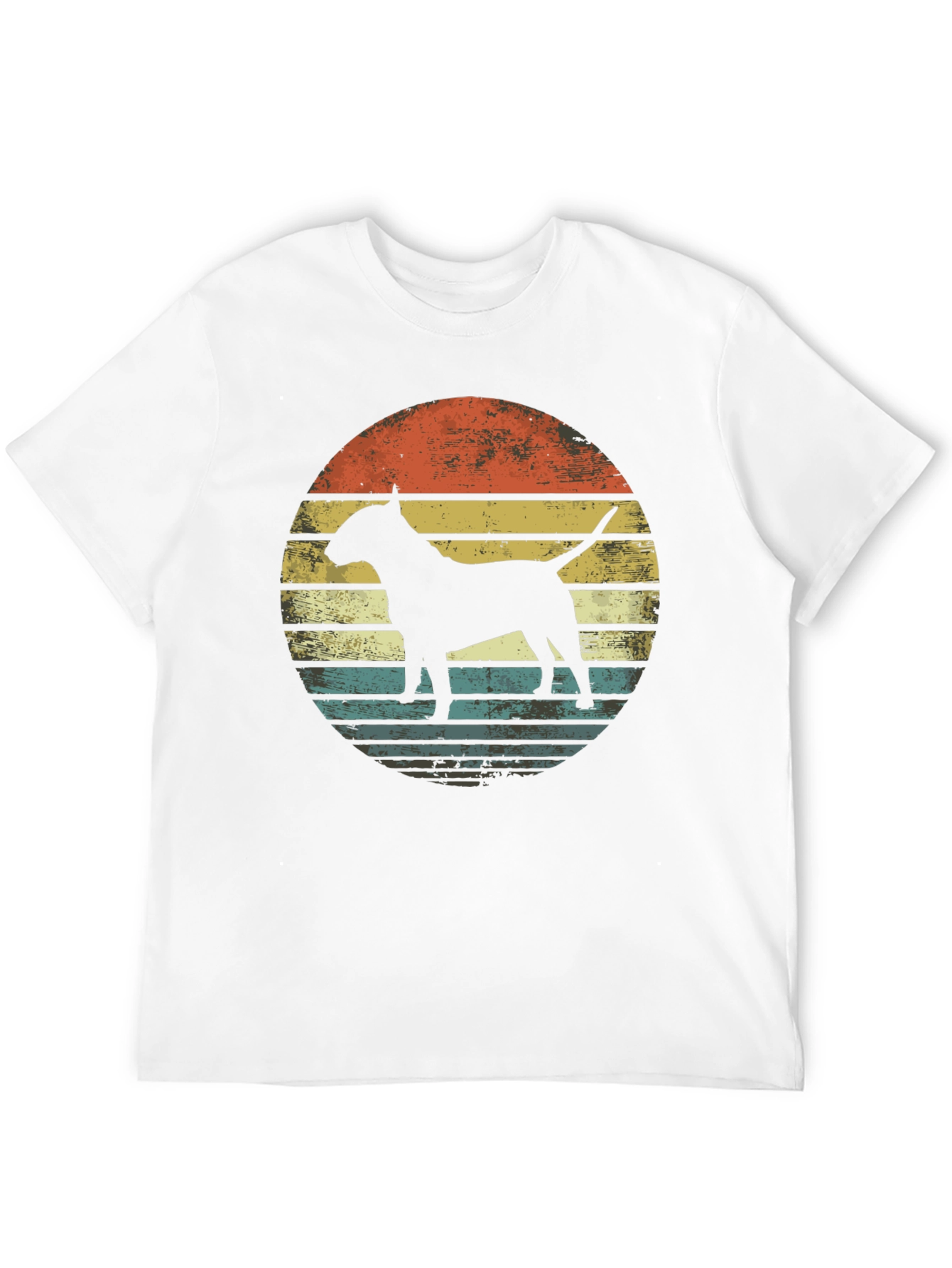 Retro Bull Terrier Graphic Tee