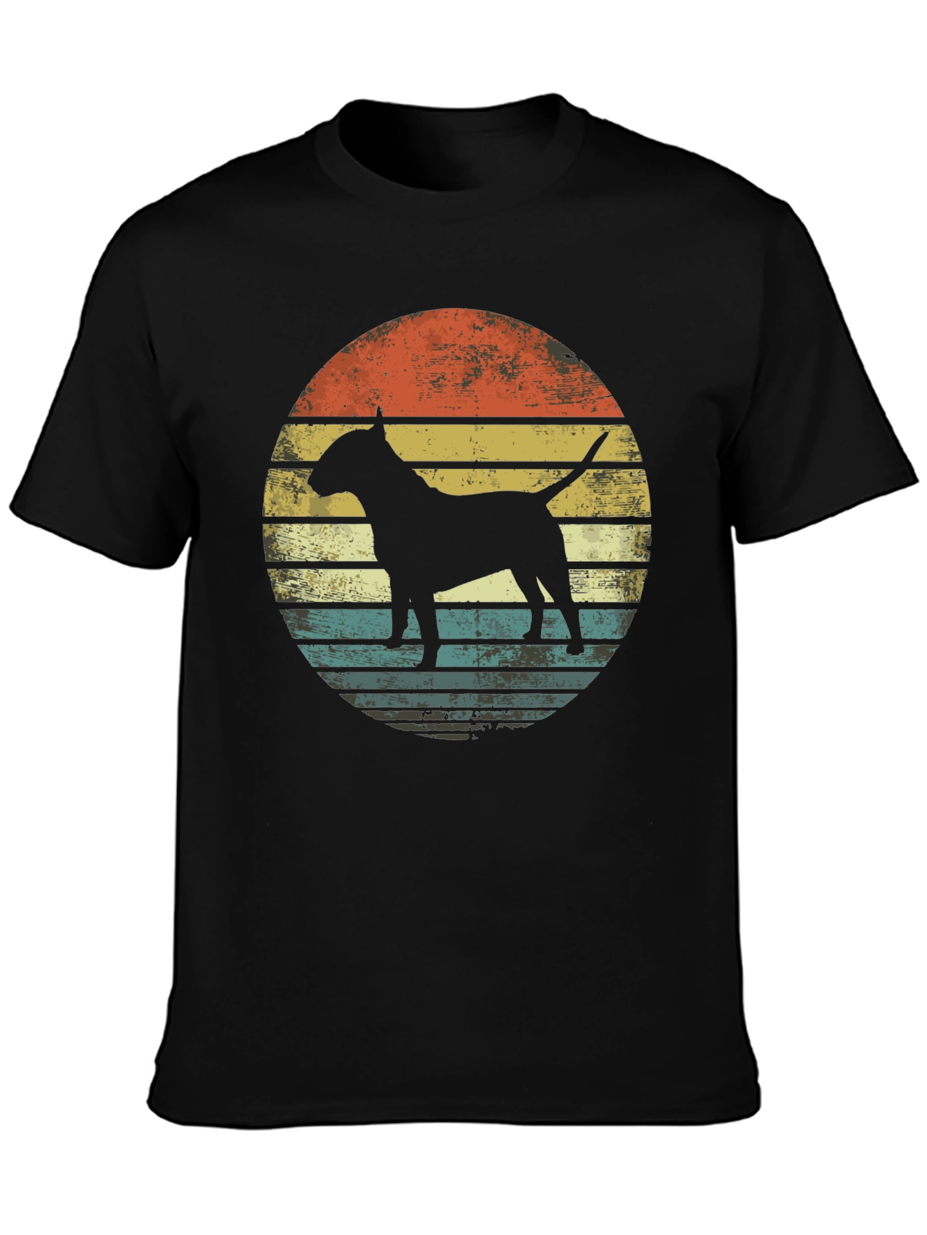Retro Bull Terrier Graphic Tee