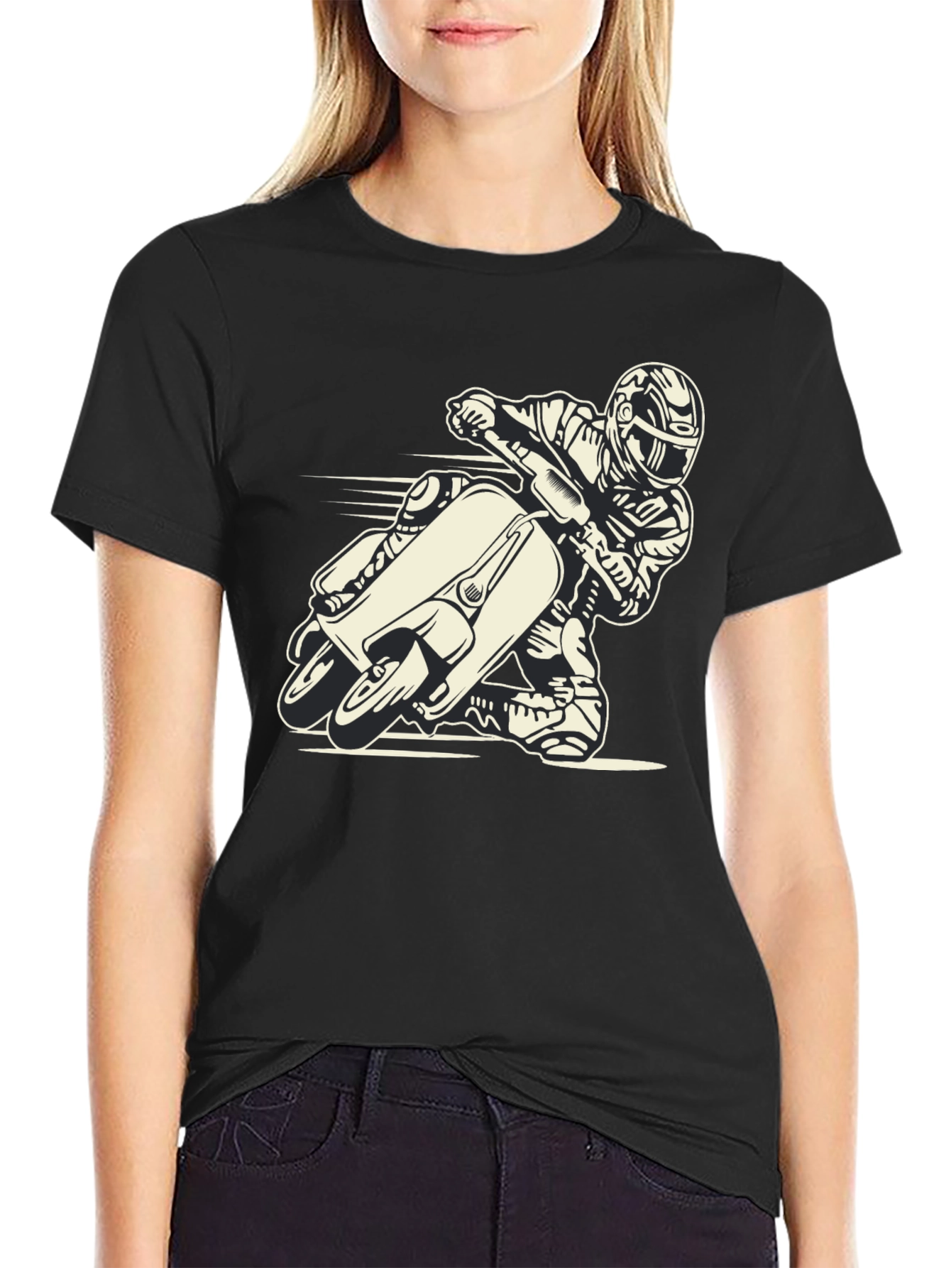 Motorcycle Rider Graphic Tee