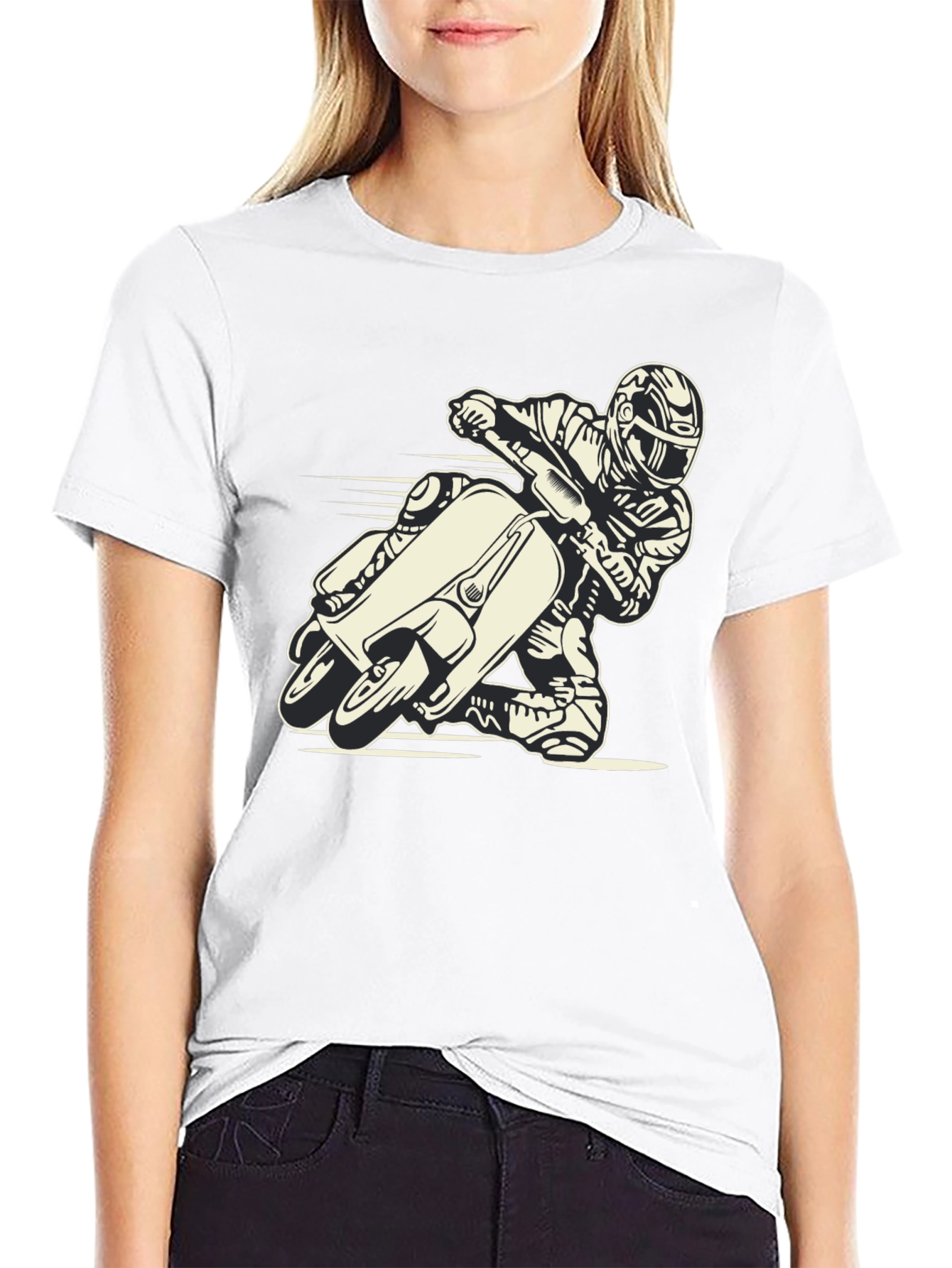 Motorcycle Rider Graphic Tee