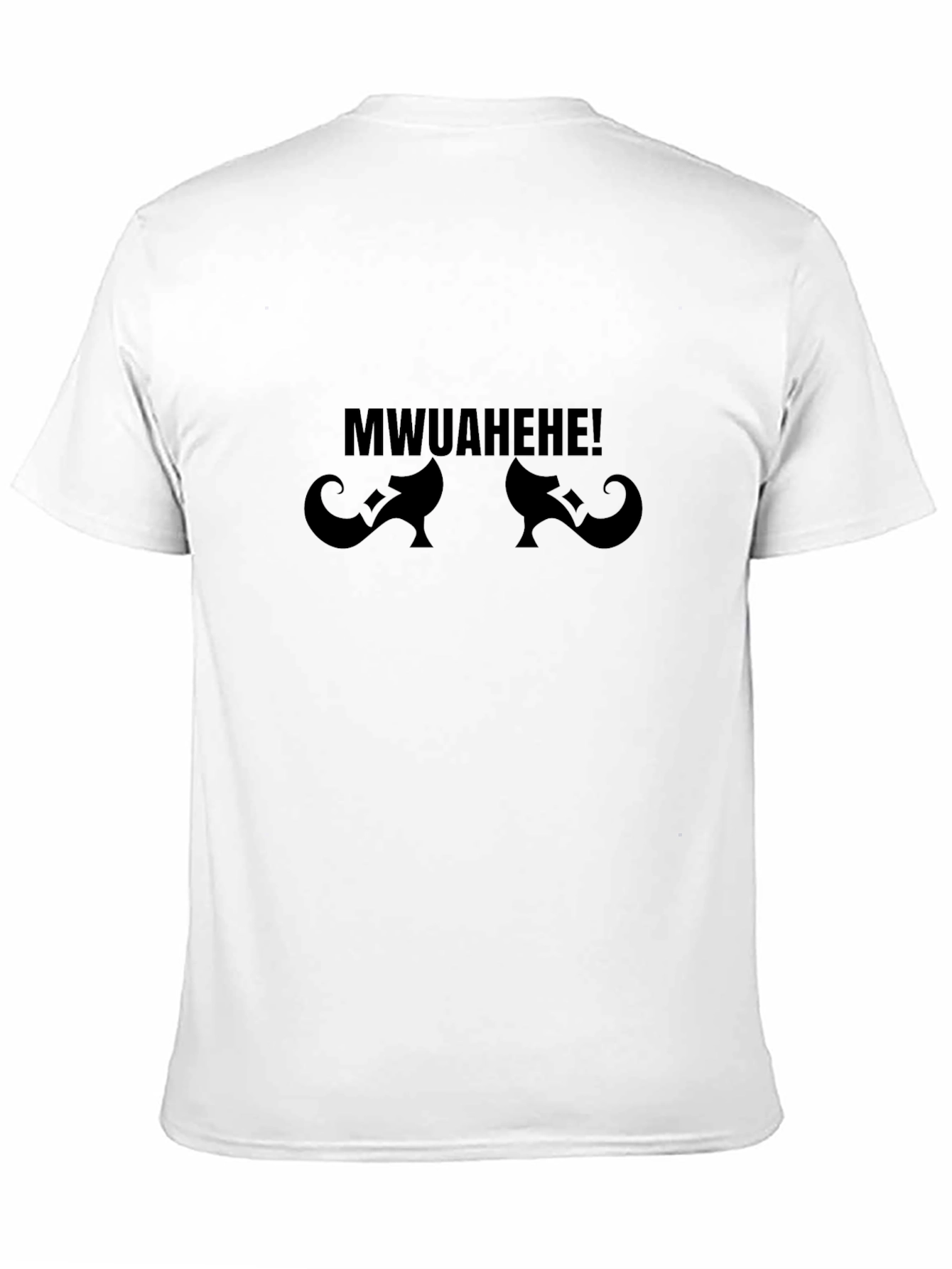 Mwuahahe! Wicked Witch Shoes Black Graphic Tee
