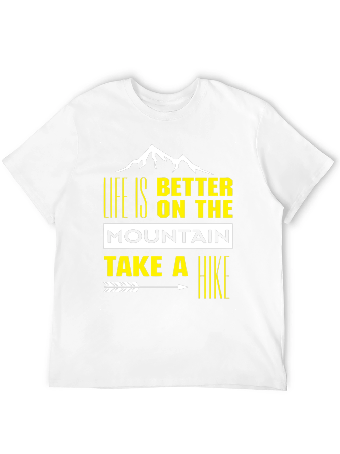 Life is Better on the Mountain Black Tee