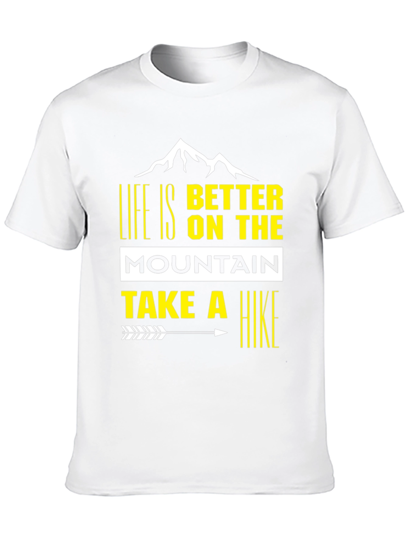 Life is Better on the Mountain Black Tee