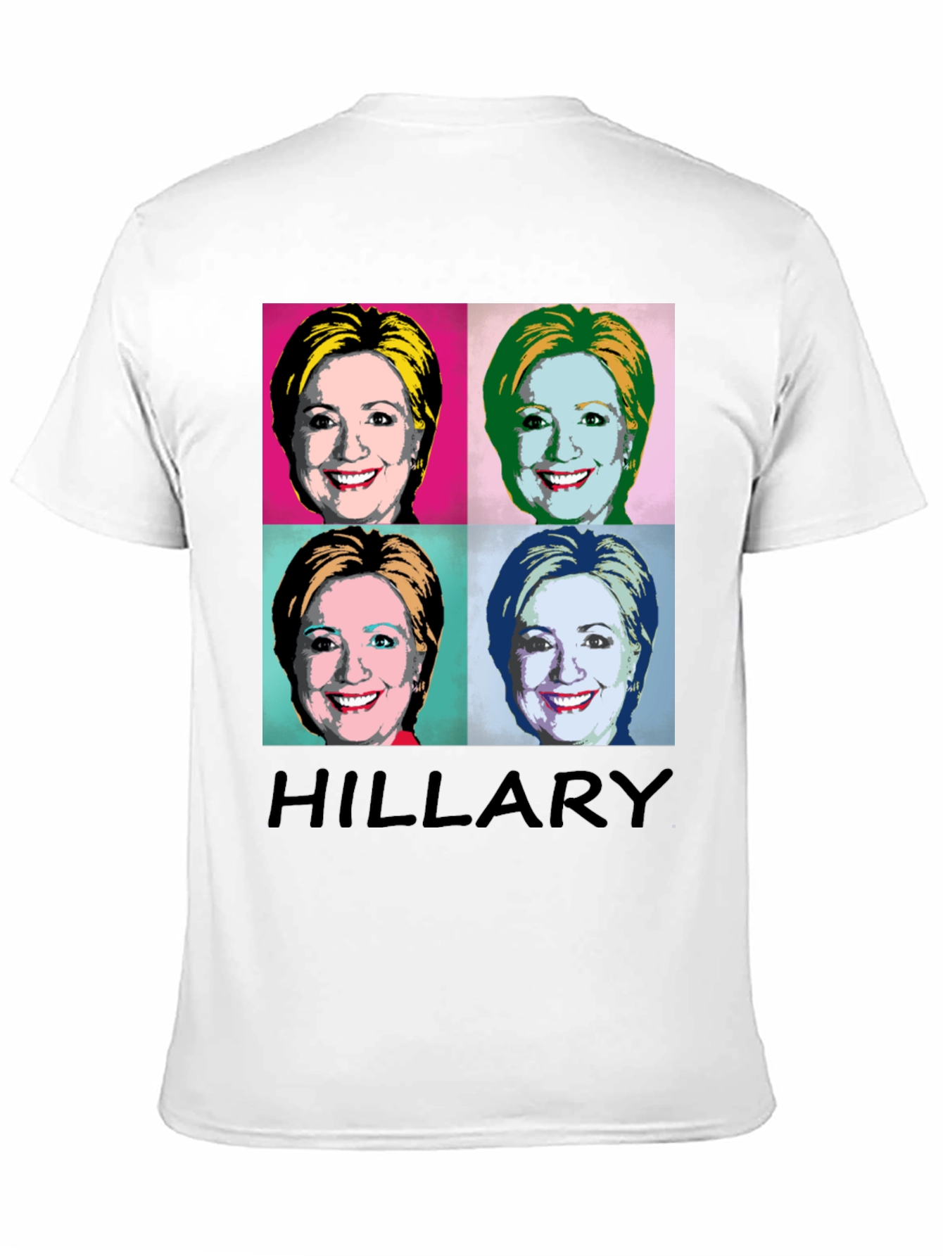Hillary Warhol Pop Art T-Shirt - Political Statement Tee